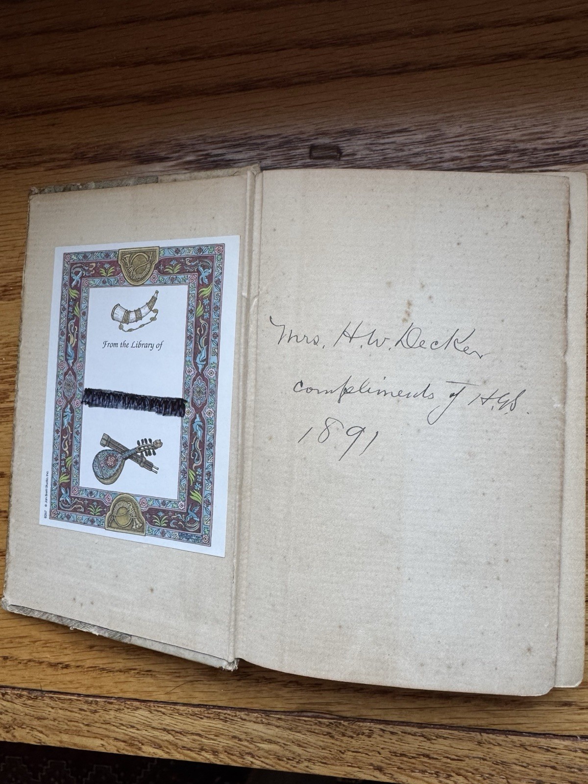 Thistle-Drift, John Vance Cheney | c.1895 Antique Poetry Book | Victorian Charm