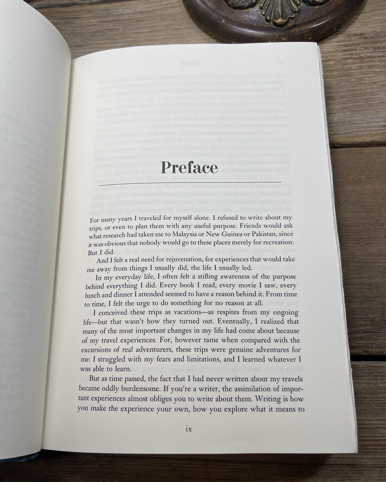 Crichton, Michael, TRAVELS, First Edition 1988 Fast Ship