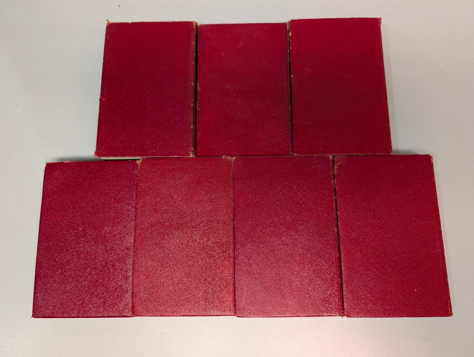 The Works of Charles Dickens 14 Volumes Red Illustrated Set
