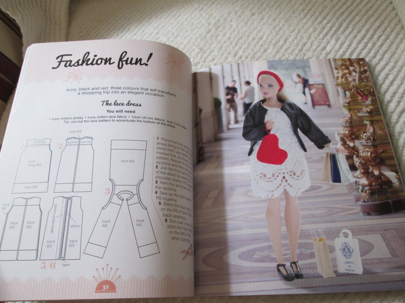 Sewing Clothes for Barbie: 24 Stylish Outfits for Fashion Dolls Annabel Benilan