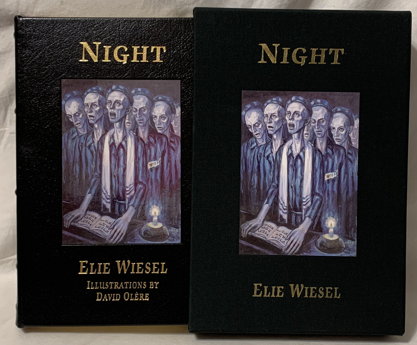 RARE 2012 “Night” Elie Wiesel Easton Press Signed Limited Leather Edition