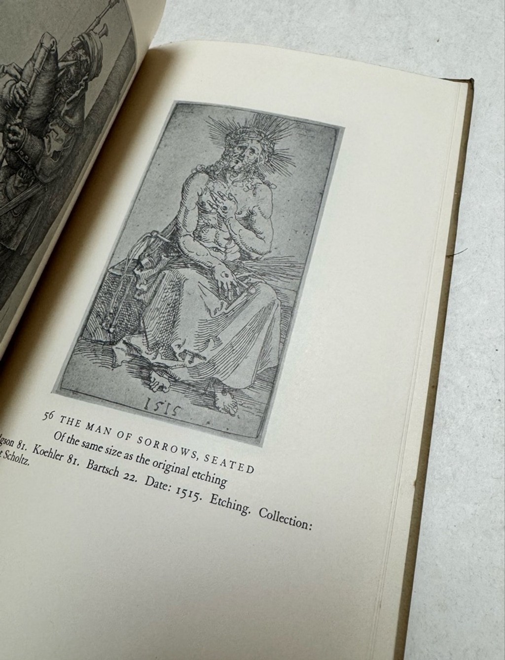 Antiquarian Art Book – Engravings and Etching by Durer – 1929