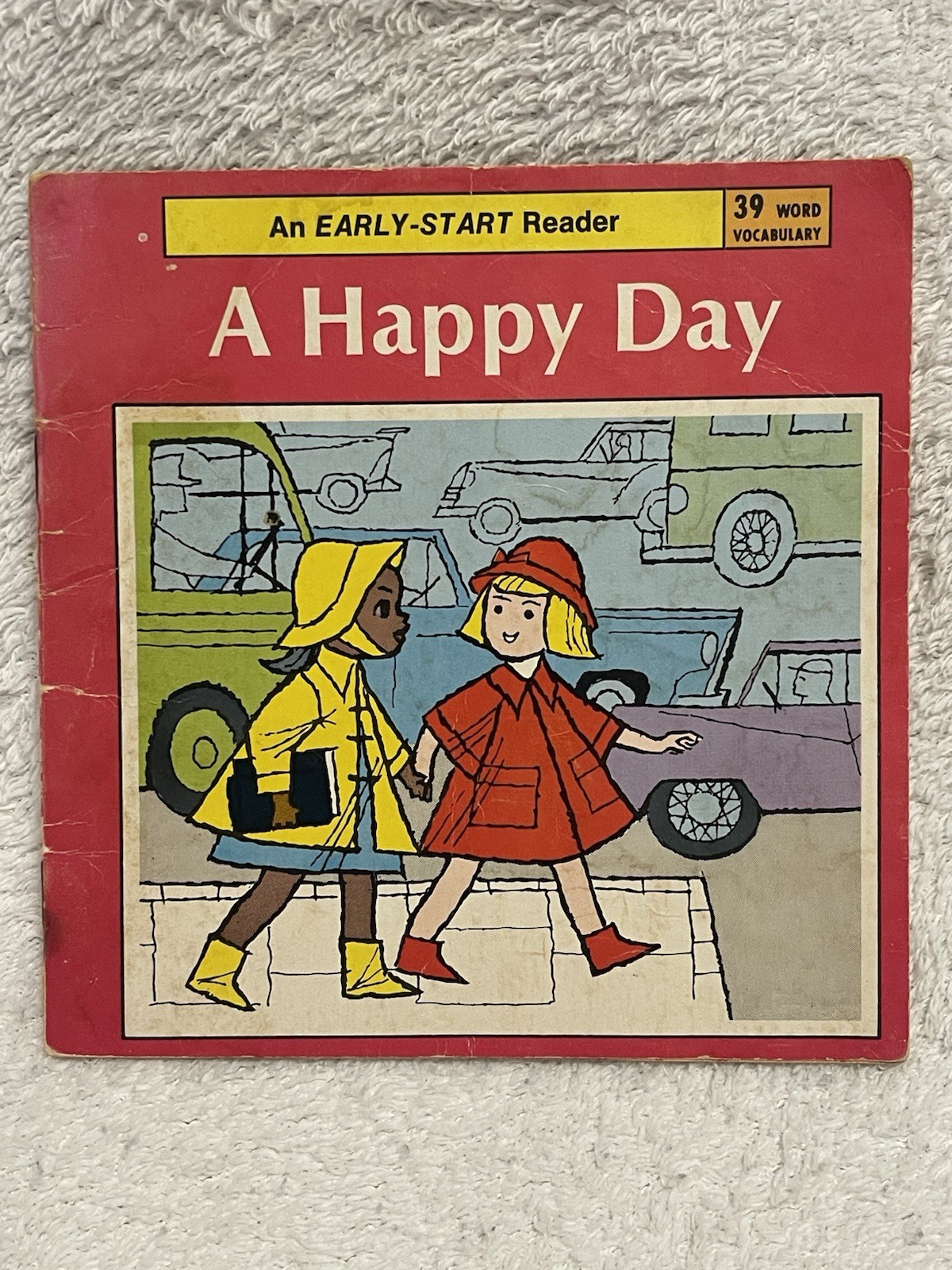 “A Happy Day” By Annie DeCaprio. 1965 An Early Start Reader. Vintage Paperback.
