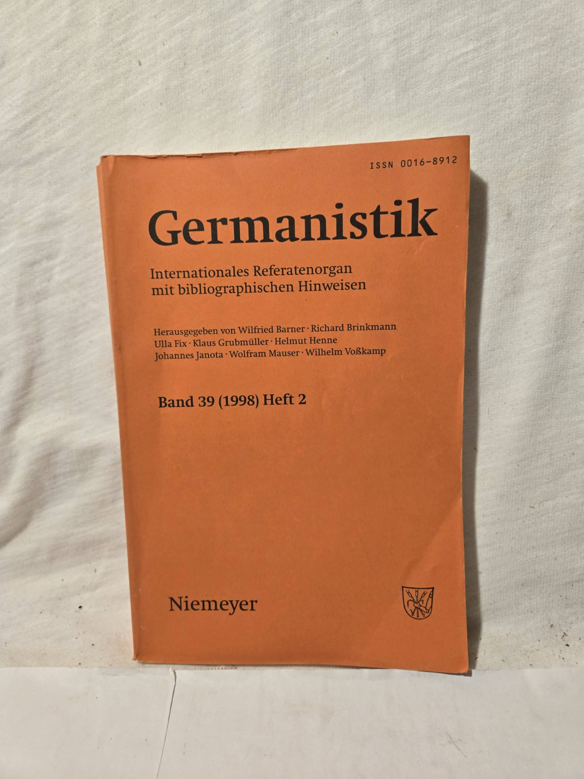 5 Volumes Germanistik 1997 – 1998