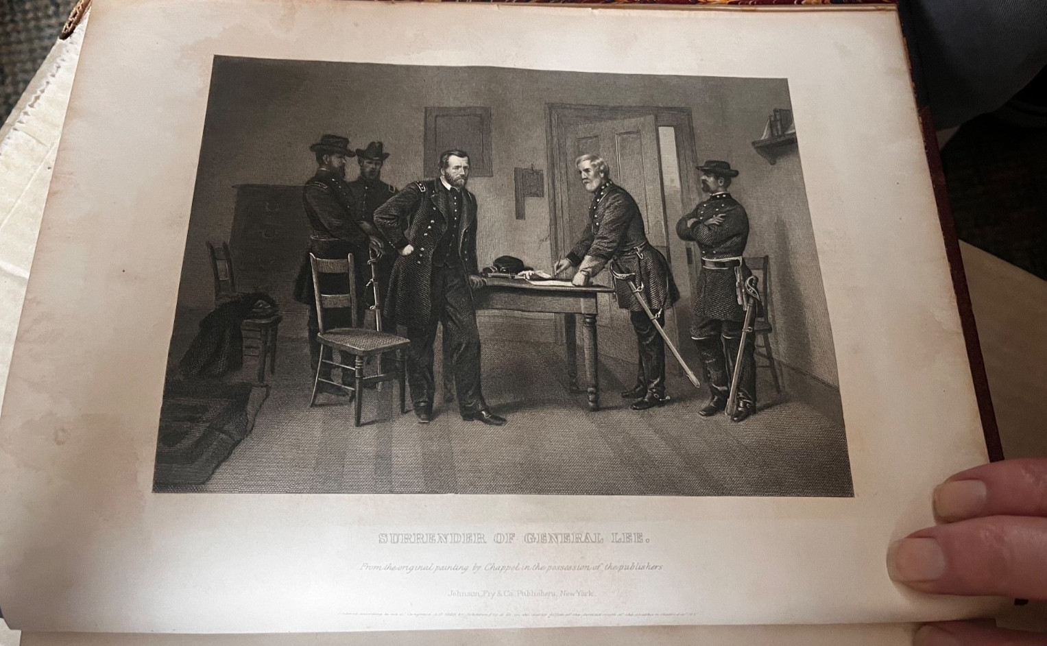 War for Union-Civil, Military, Naval by E A Duyckinck, 3 Vols, Johnson Fry, 1865