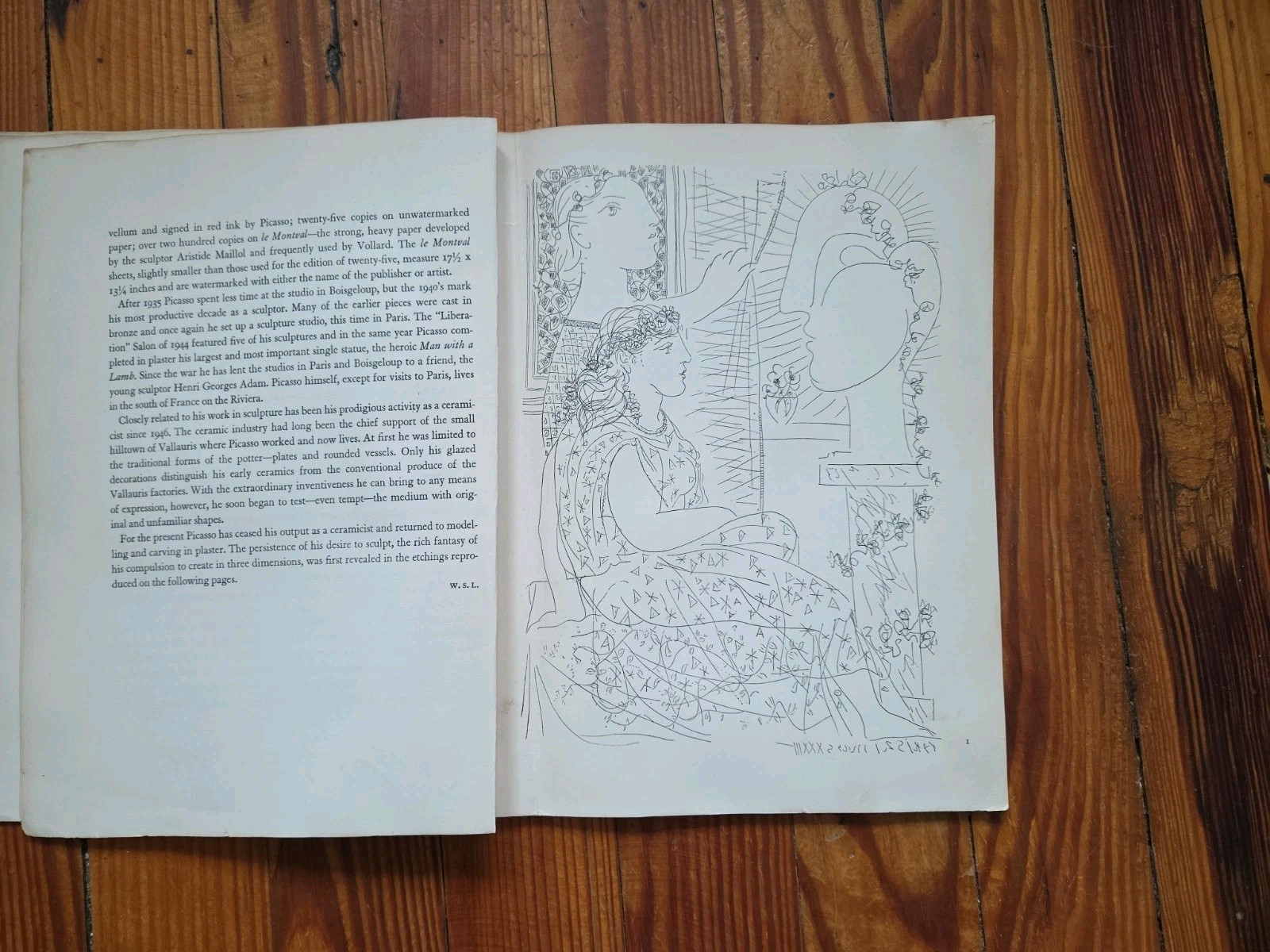 The Sculptor Studio Etchings By Picasso Book