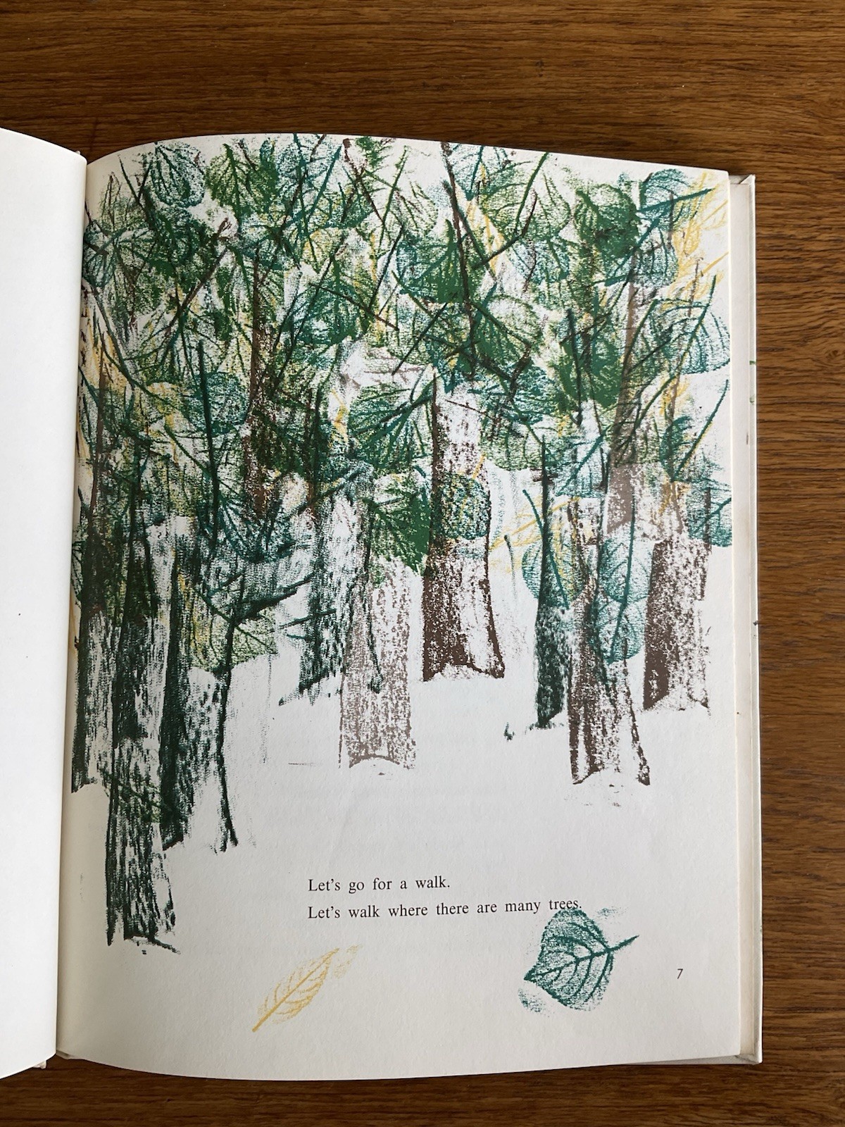 I found a leaf~Sharon Lerner~c1964~3rd ptg 1967~Lerner Publications~HB~36 pages