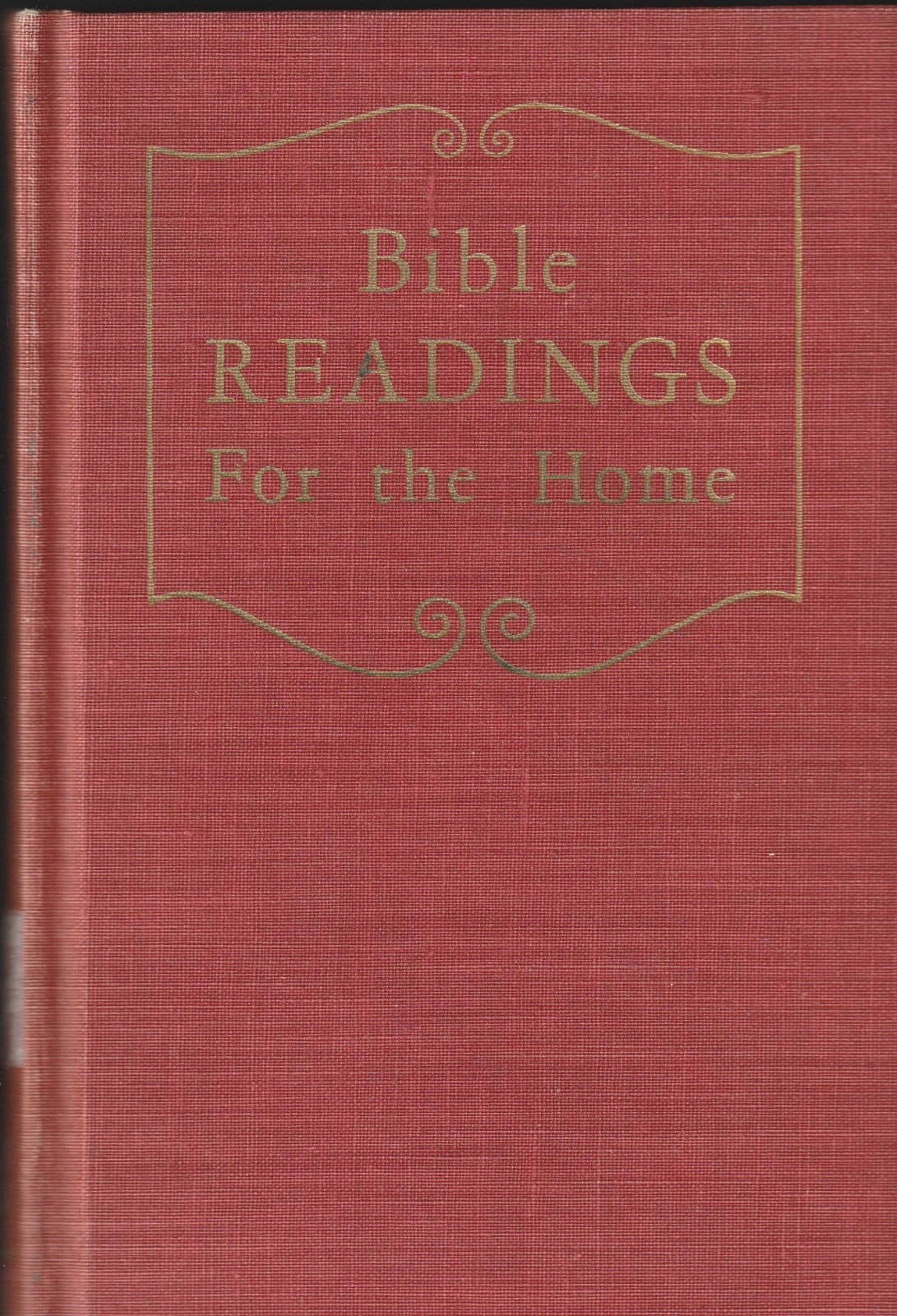 BIBLE READING FOR THE HOME 1949 Hardcover- Reviews & Herald – Christian Study