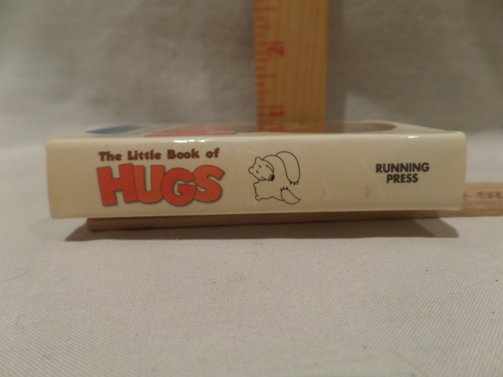 “The Little Book of Hugs” mini hardcover book VTG 1998-Running Press-rare