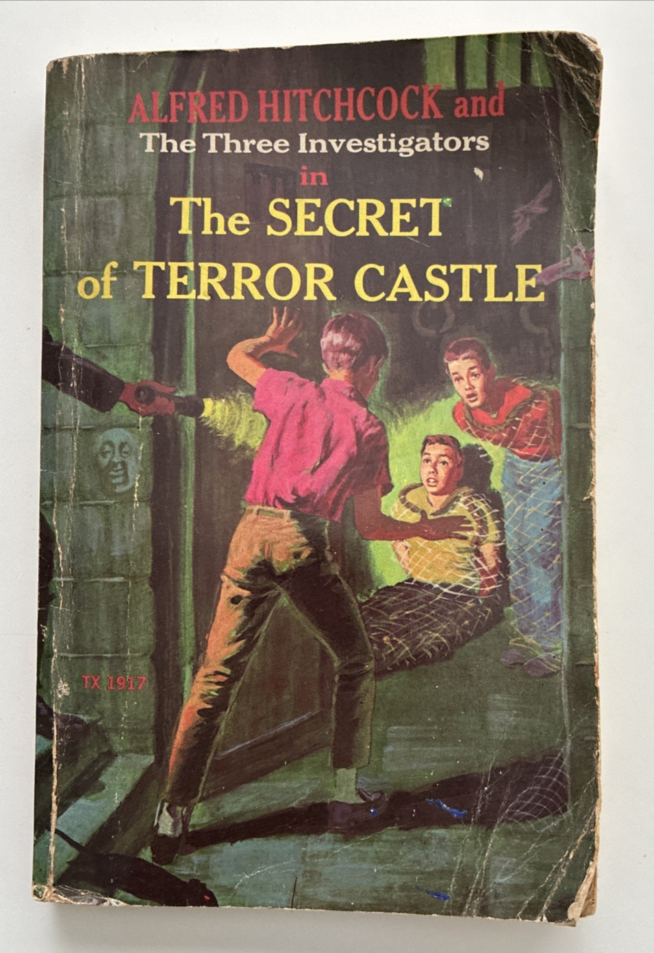 VTG The Secret of Terror Castle Alfred Hitchcock Three Investigators Lot 2 Books