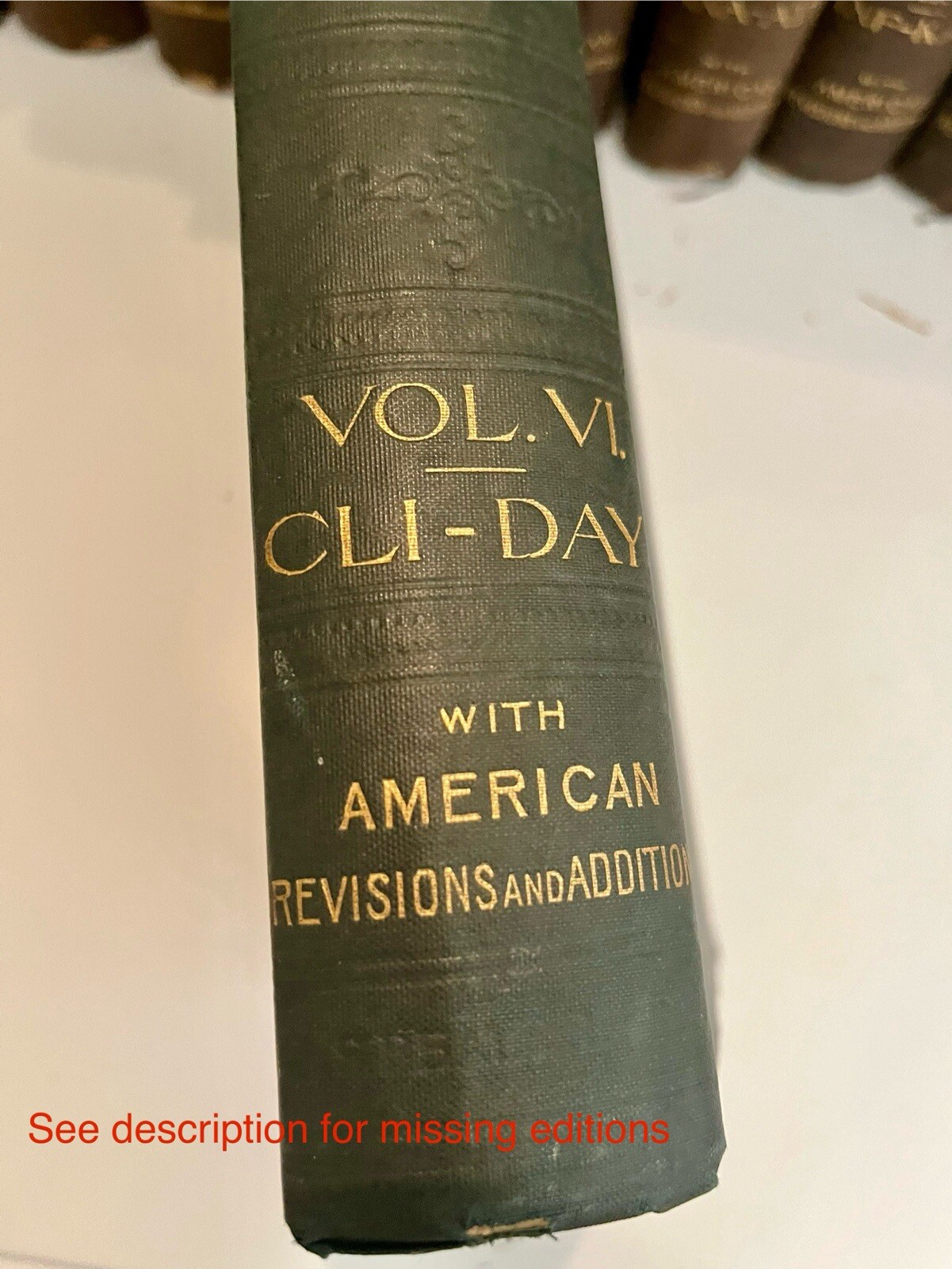 21 volume set Ninth Edition Encyclopedia Britannica 1892 Peale antique vintage