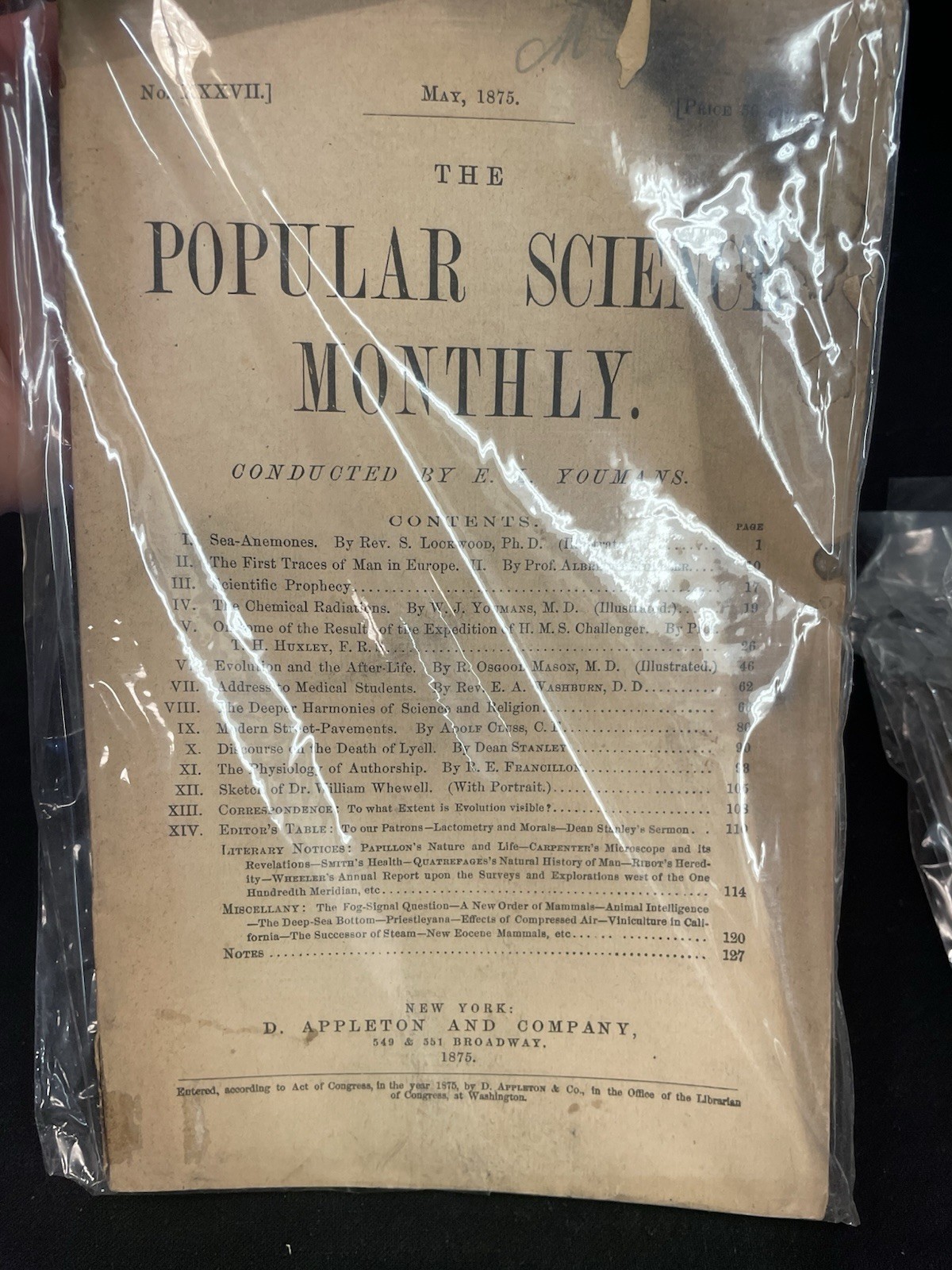 1875 Popular Science Monthly Lot 11 Issues Near Complete Year Victorian Science