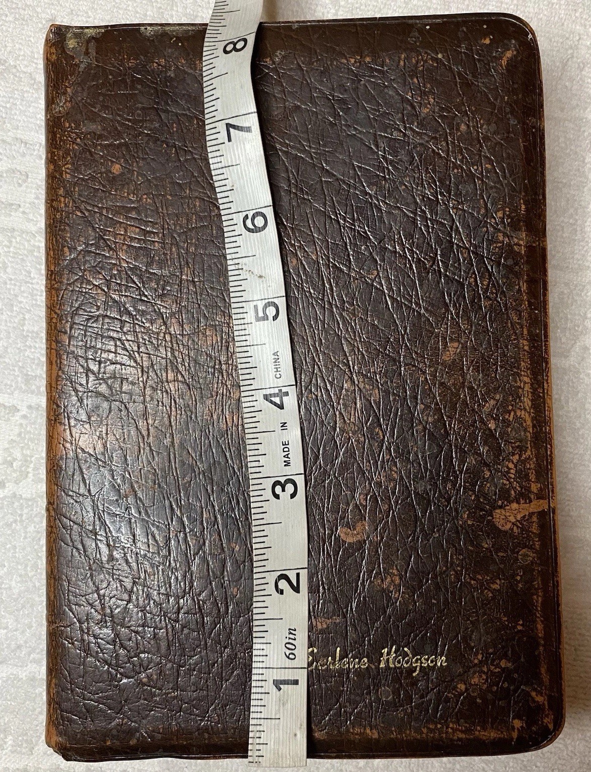 Holy Bible References by Holman 1962 Cowhide Bonded Leather Lined