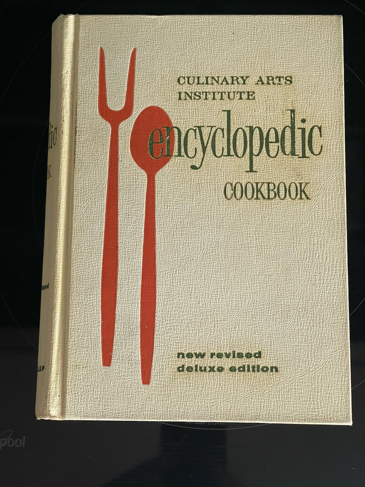 Vintage Culinary Arts Institute Encyclopedic Cookbook 1959 Revised Deluxe HC