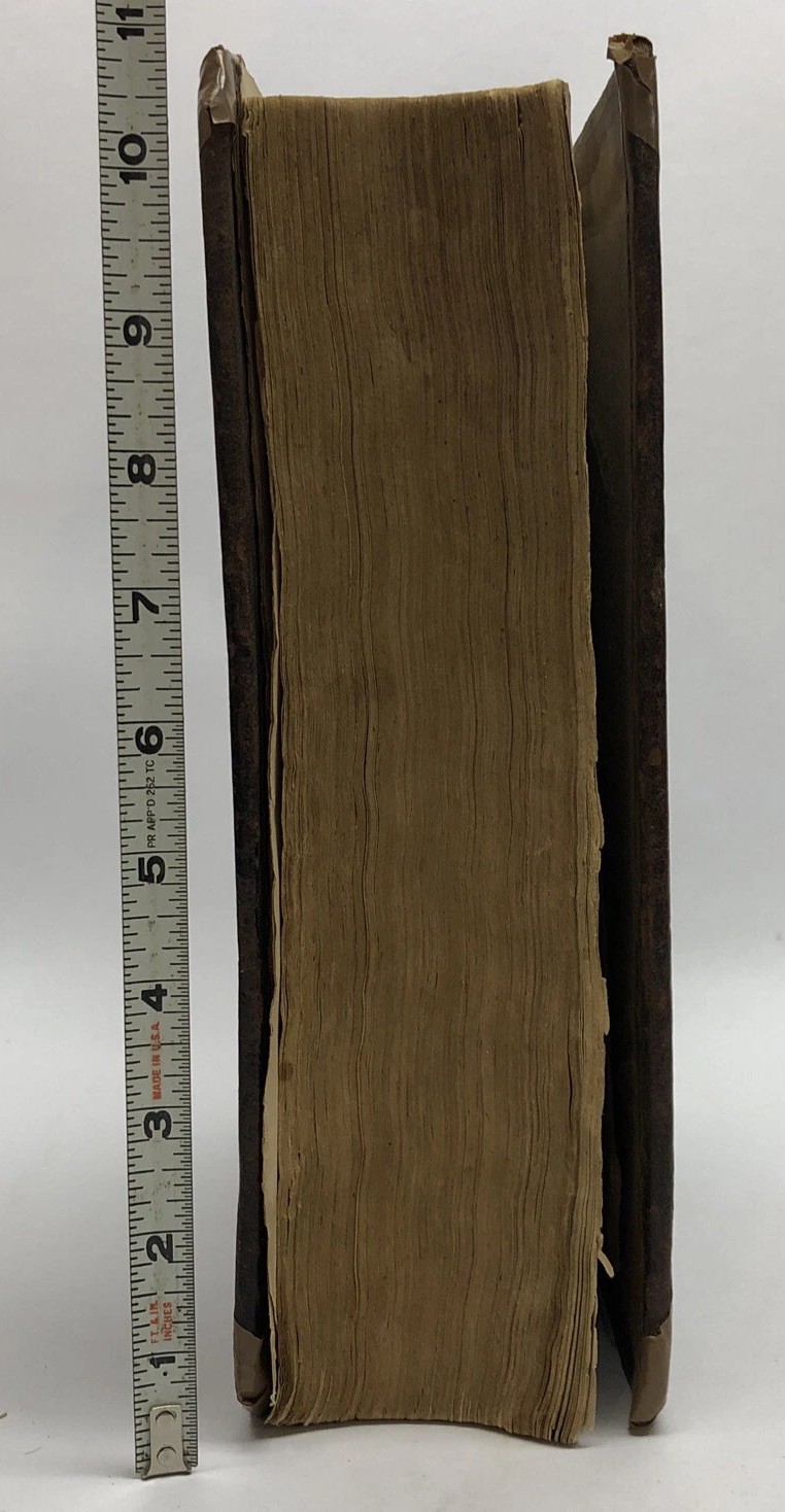Holy Bible Rare 1823 H.&E. Phinney’s Stereotype Edition Old & New Testaments