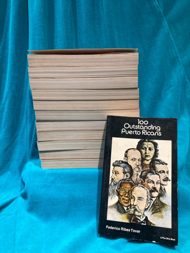 Puerto Rico Art 12 books of 100 Outstanding Puerto Ricans -Federico Ribes Tovar