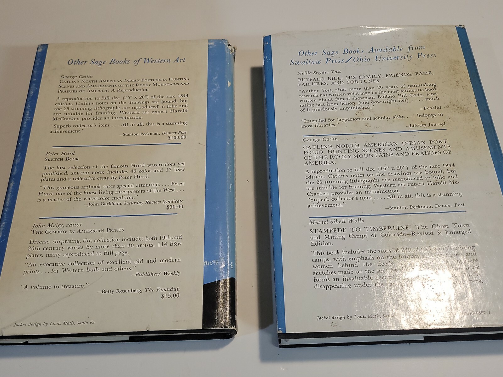 ARTISTS OF THE AMERICAN WEST By Doris Ostrander DAWDY vol 1 & 2, 1st Editions