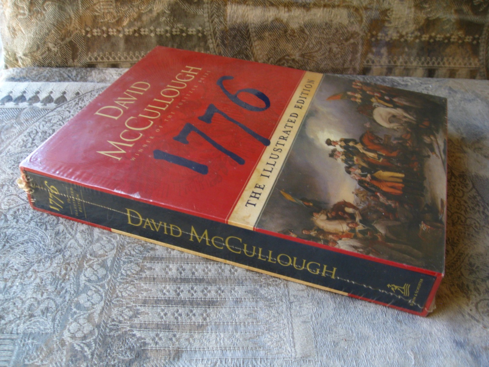 David McCullough – 1776 – 2005 Illustrated Edition – hardcover, slip-case