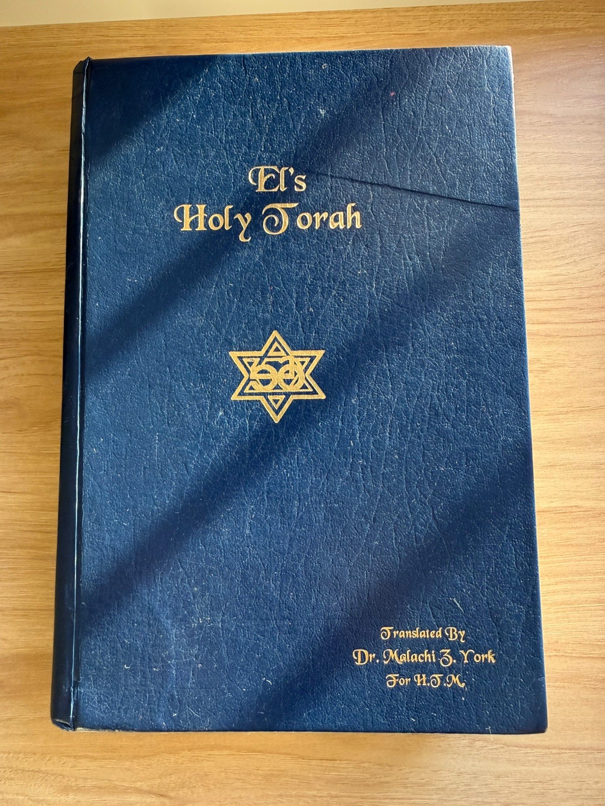 El’s Holy Torah – Dr. Malachi Z York – Very Rare – Original Book – UK SELLER