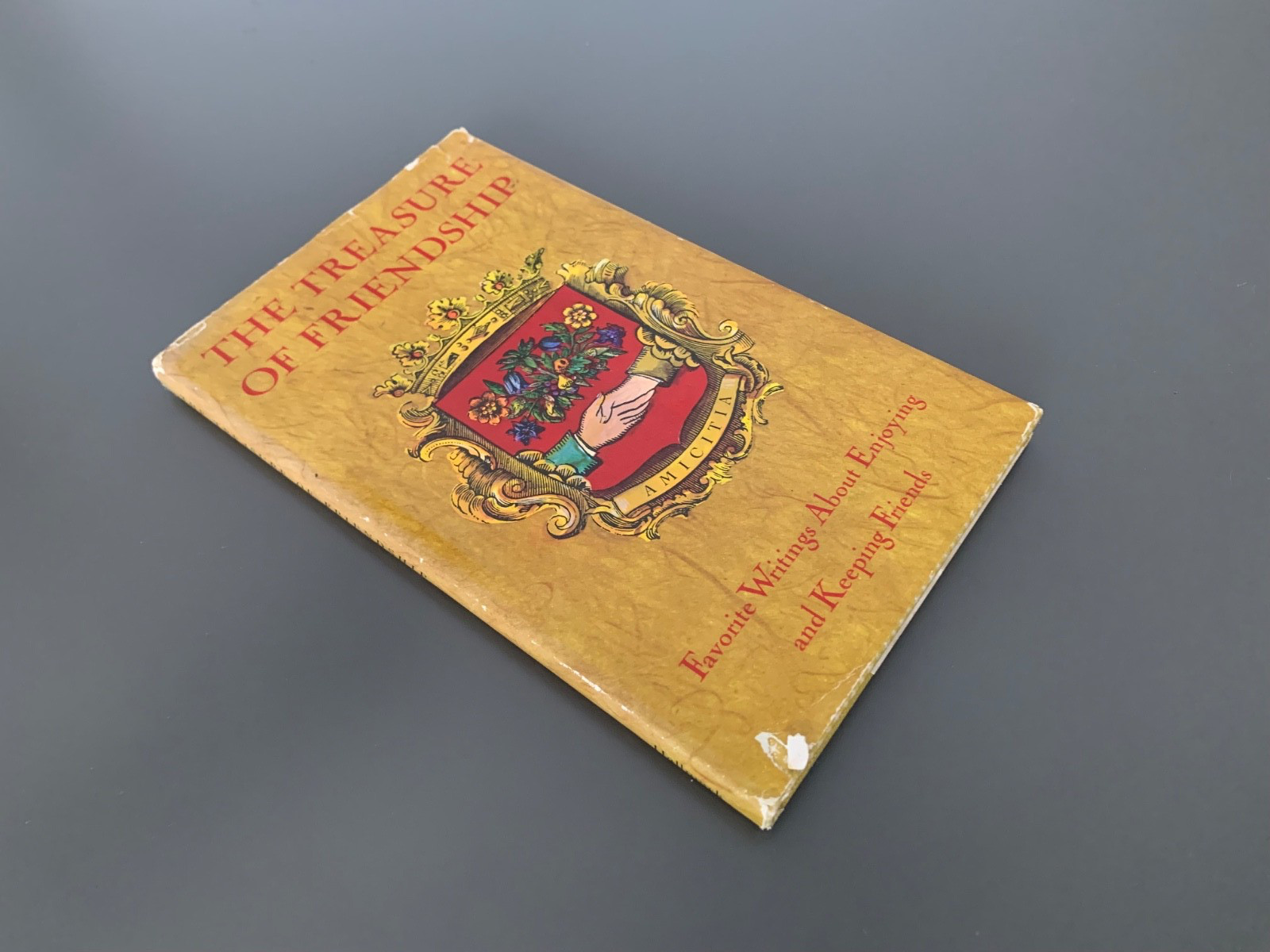 The Treasure of Friendship – Hallmark Editions Vintage Book 1968 – As Is