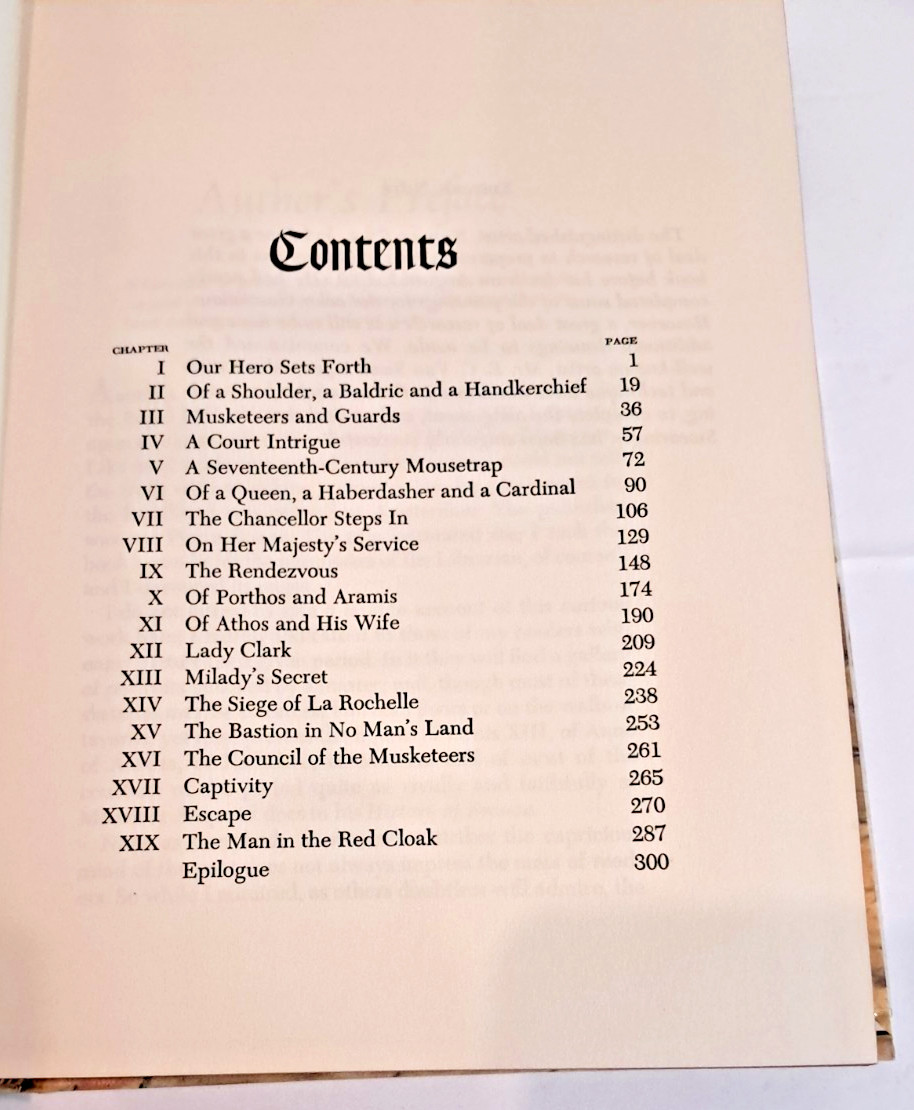 THE THREE MUSKETEERS by Alexandre Dumas (1977) Junior Library Edition SHELF