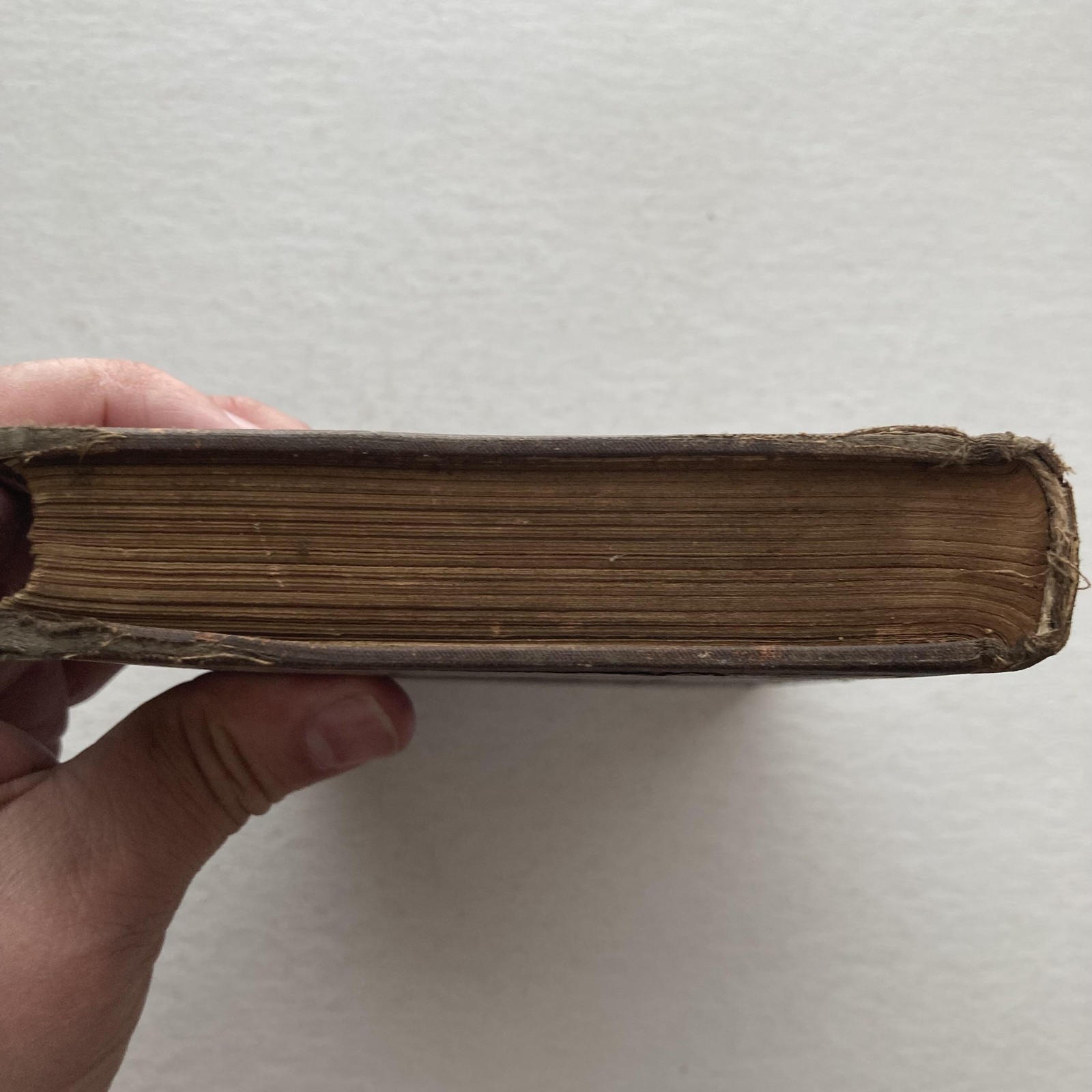 Vintage 1858 Rollo On The Atlantic Jacob Abbott Hurst Brown Cloth HC Juvenile