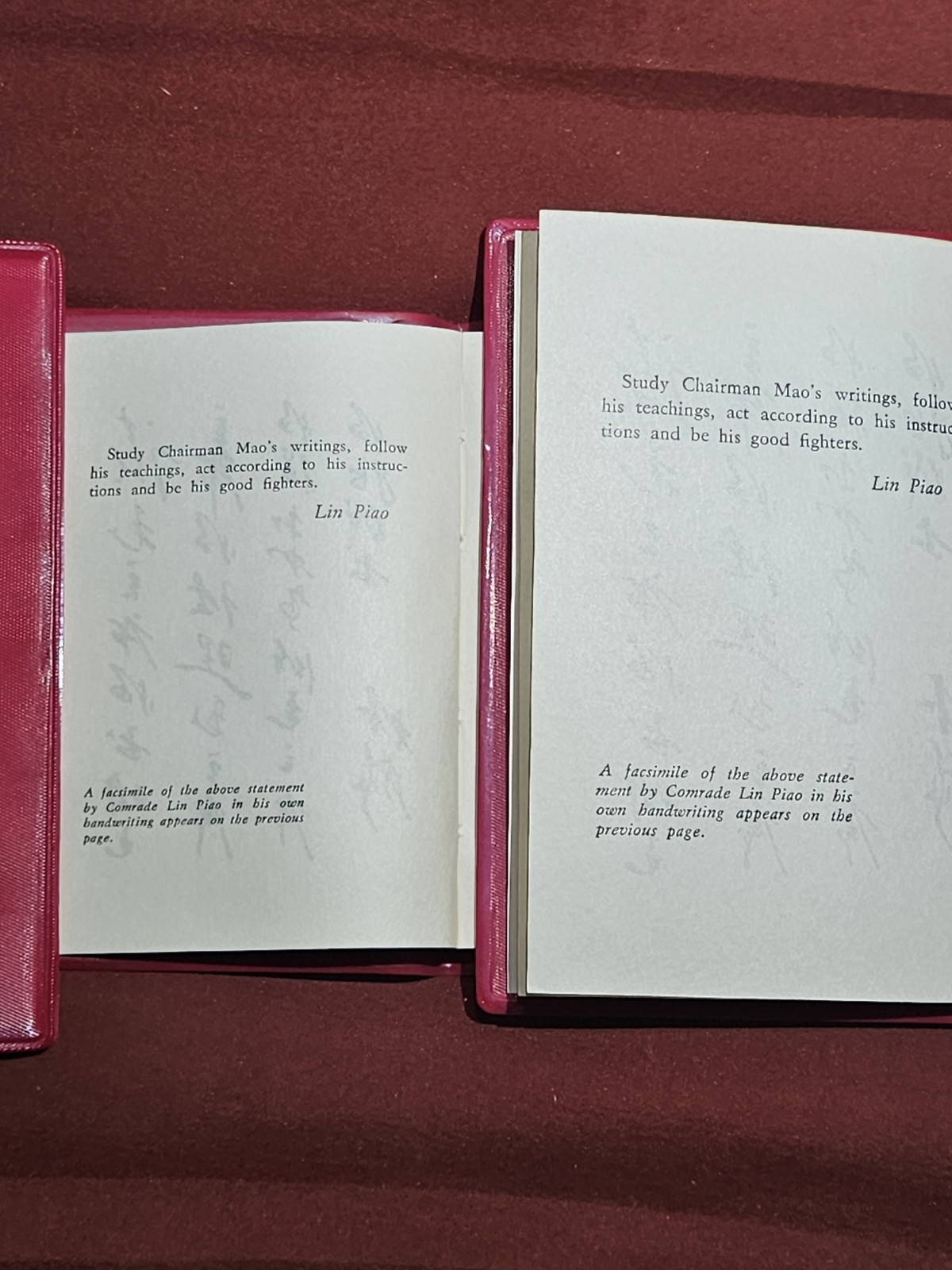Two Red Book Versions Of The Same Book, CHAIRMAN MAO TSE-TUNG ON PEOPLE’S WAR