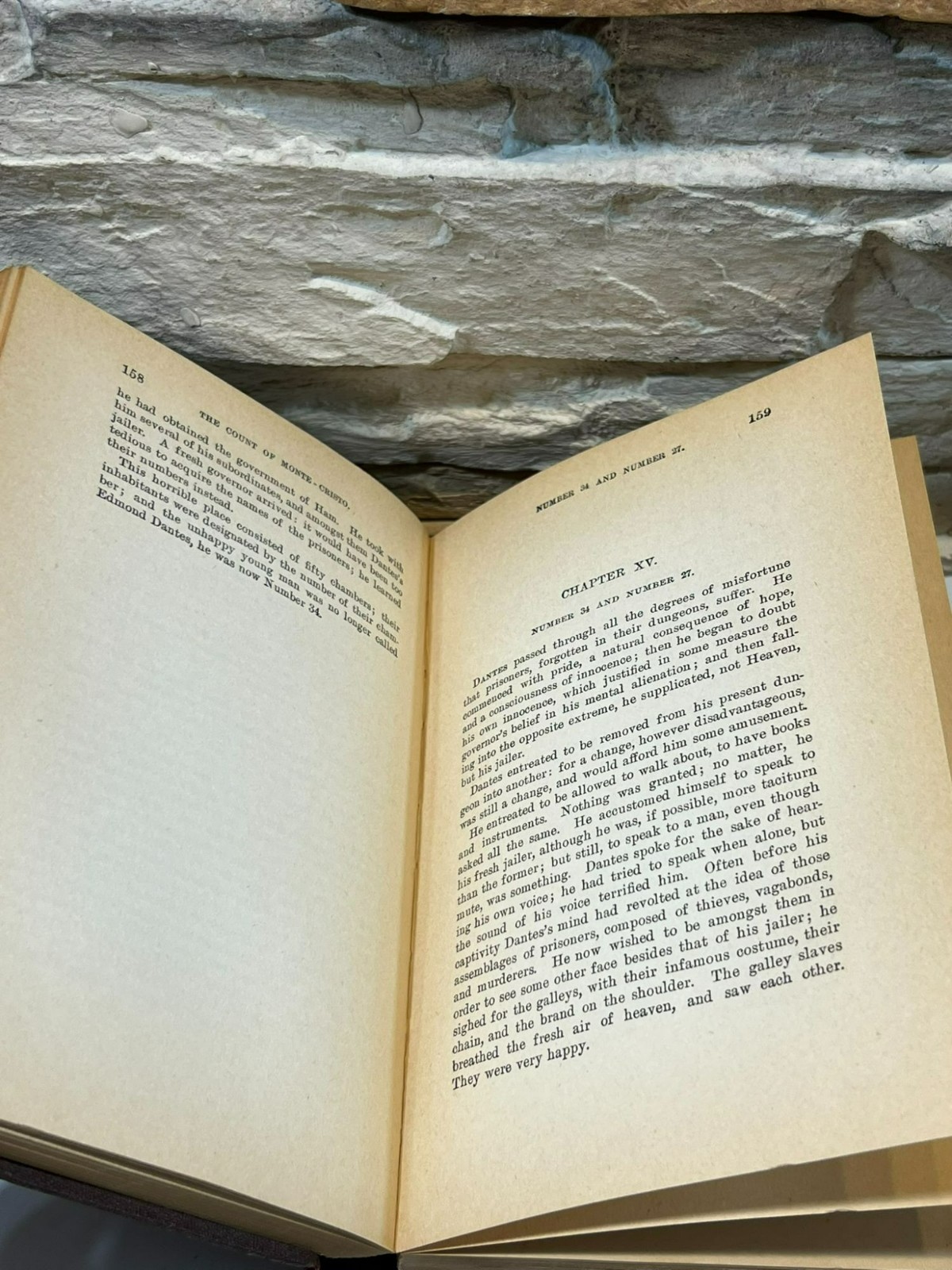The Count of Monte Cristo Volume  One by Alexandre Dumas HC Classic Literature
