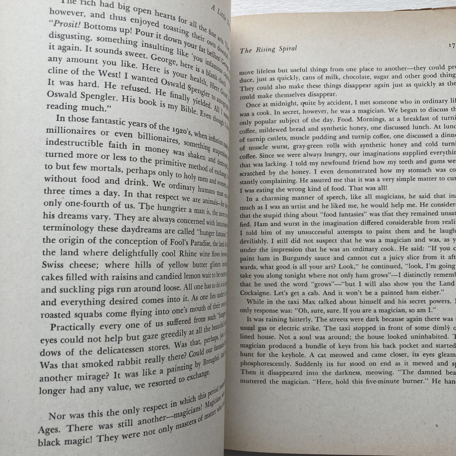 Vintage 1946 A Little Yes and a Big No George Grosz Autobiography Hardcover Book