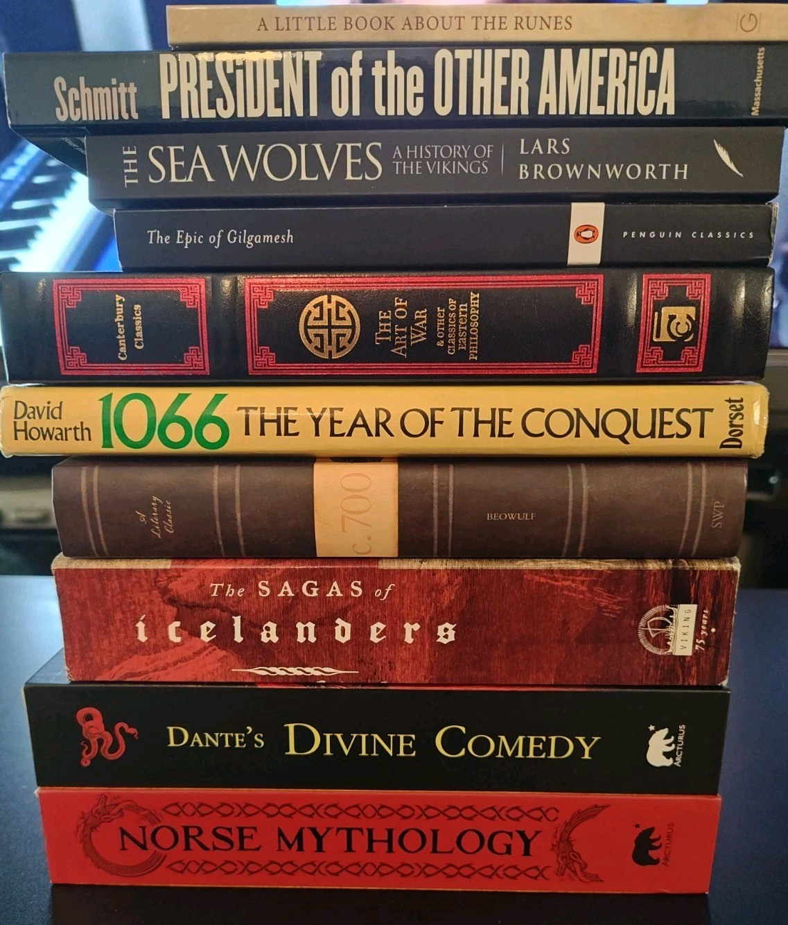 Norse Mythology, Viking History, Art Of War, Gilgamesh, + More History Book Lot