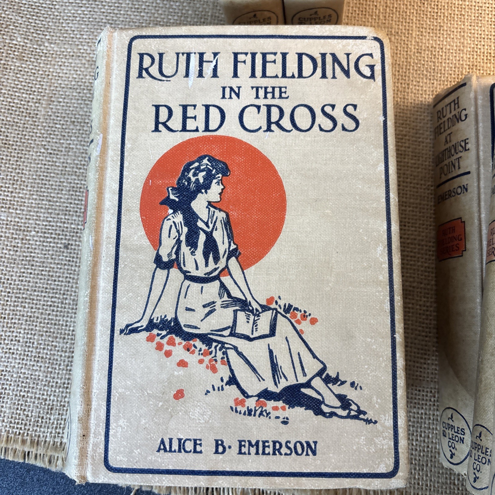 VTG Ruth Fielding Alice Emerson 9 Volumes Series Books for Young Girls Juvenile
