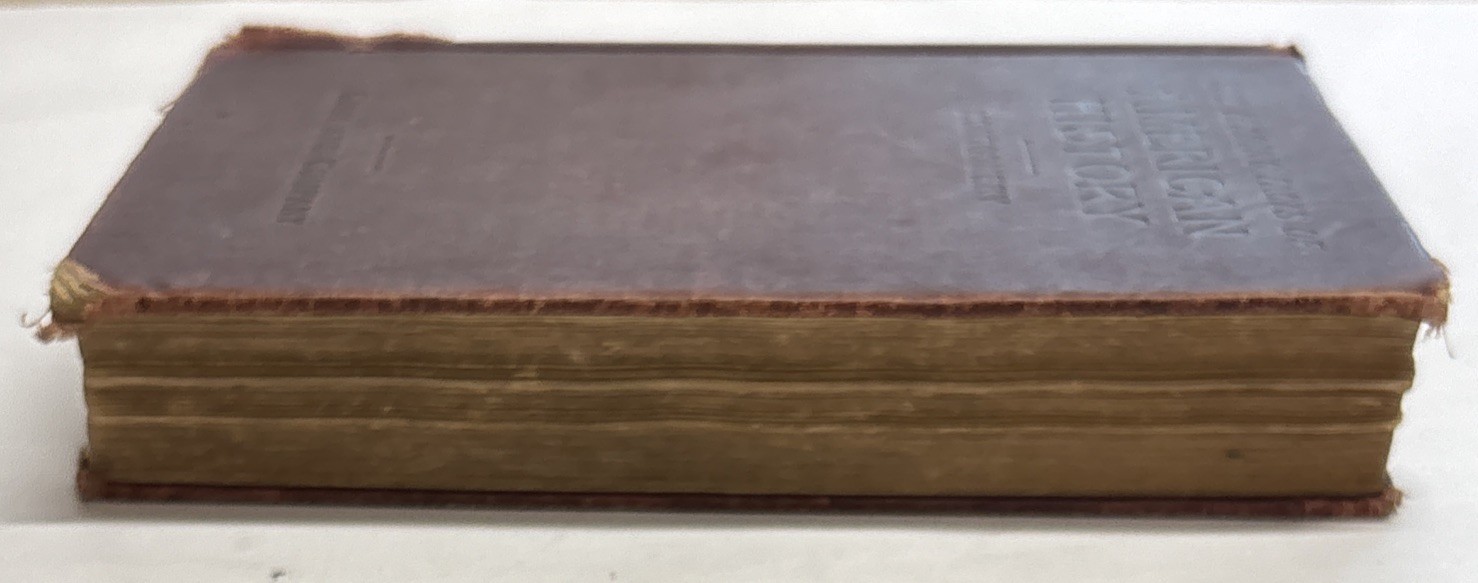 The Leading Facts of American History Series 1903 Montgomery Vintage Hardcover