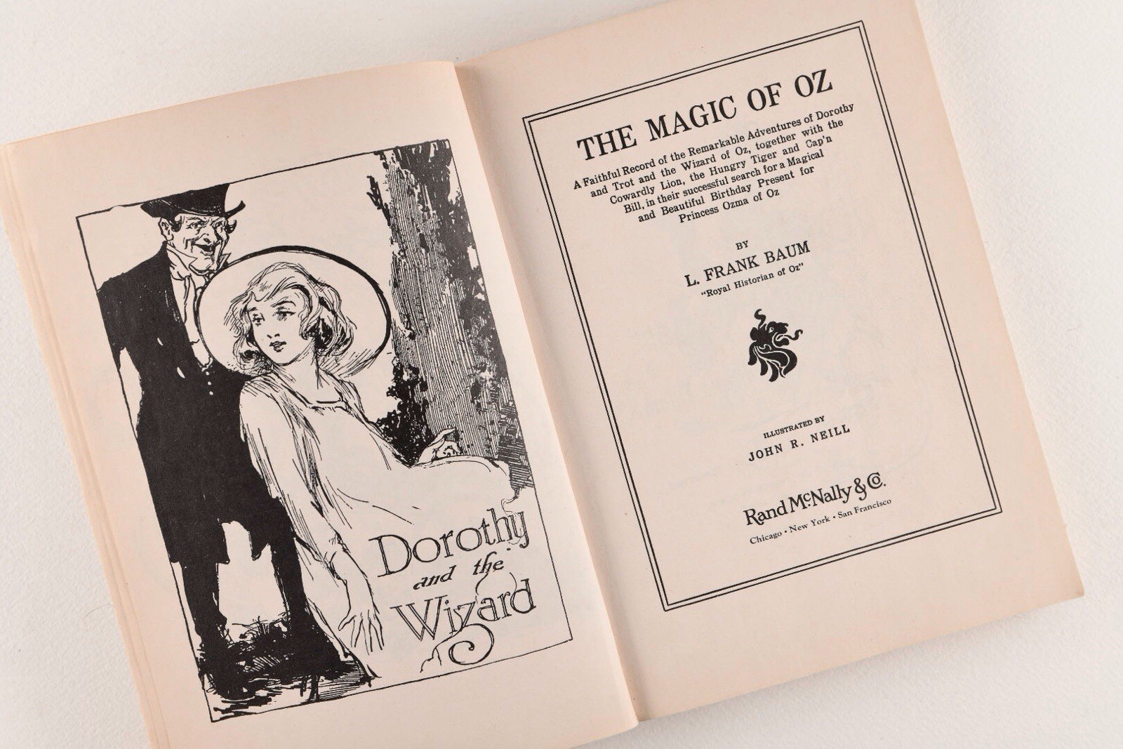 The Magic of Oz by L. Frank Baum (Trade Paperback: Juvenile Fiction) 1919