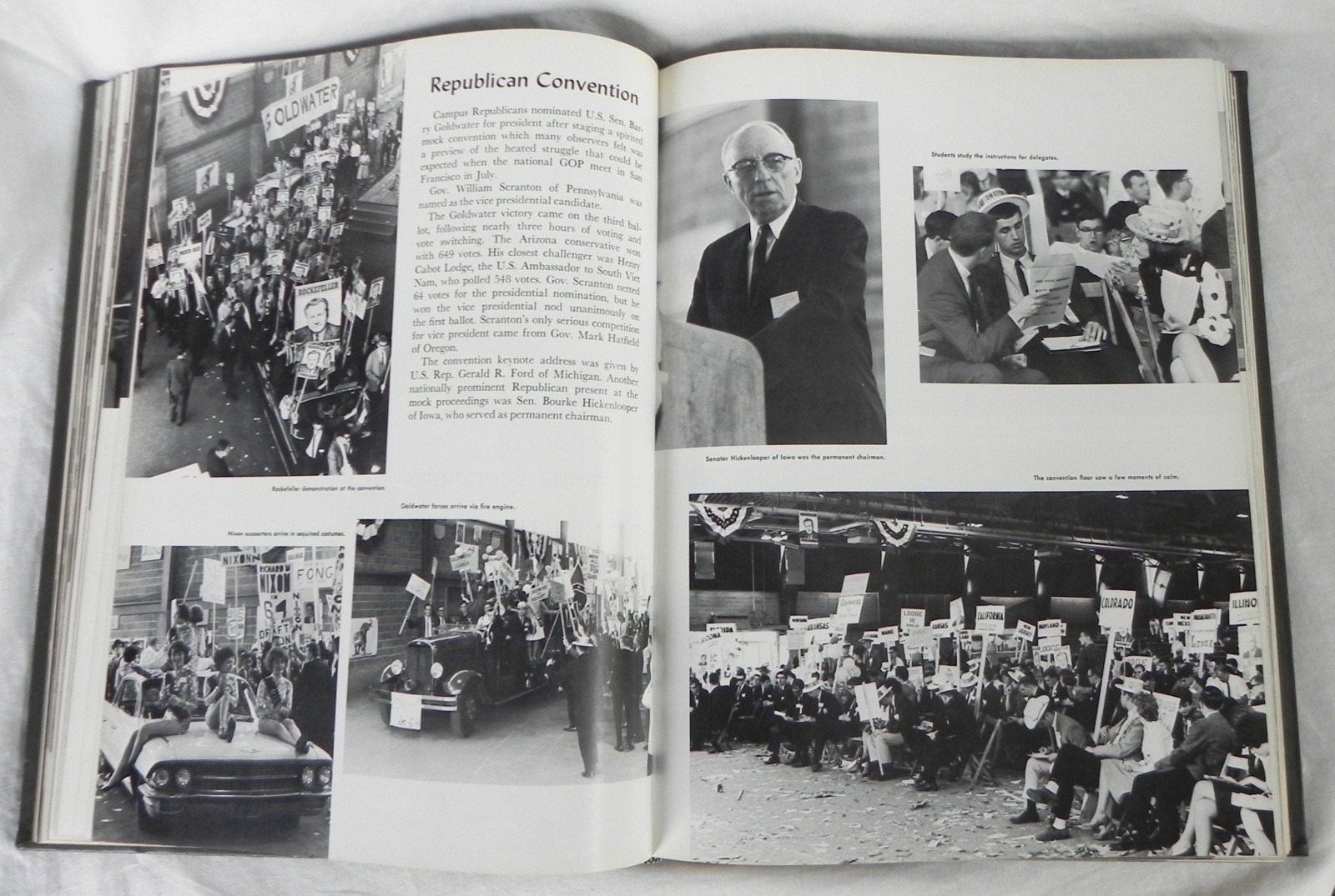 The Ohio State University “Makio” 1964 Yearbook, 480 Pages, Exc. Cond. Unsigned