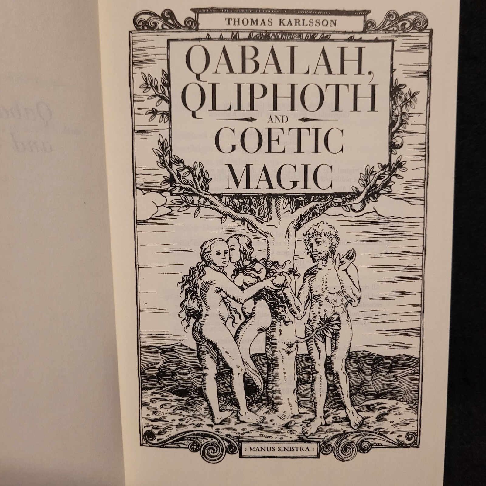 Qabalah, Qliphoth and Goetic Magic by Thomas Karlssson Hardcover 2024
