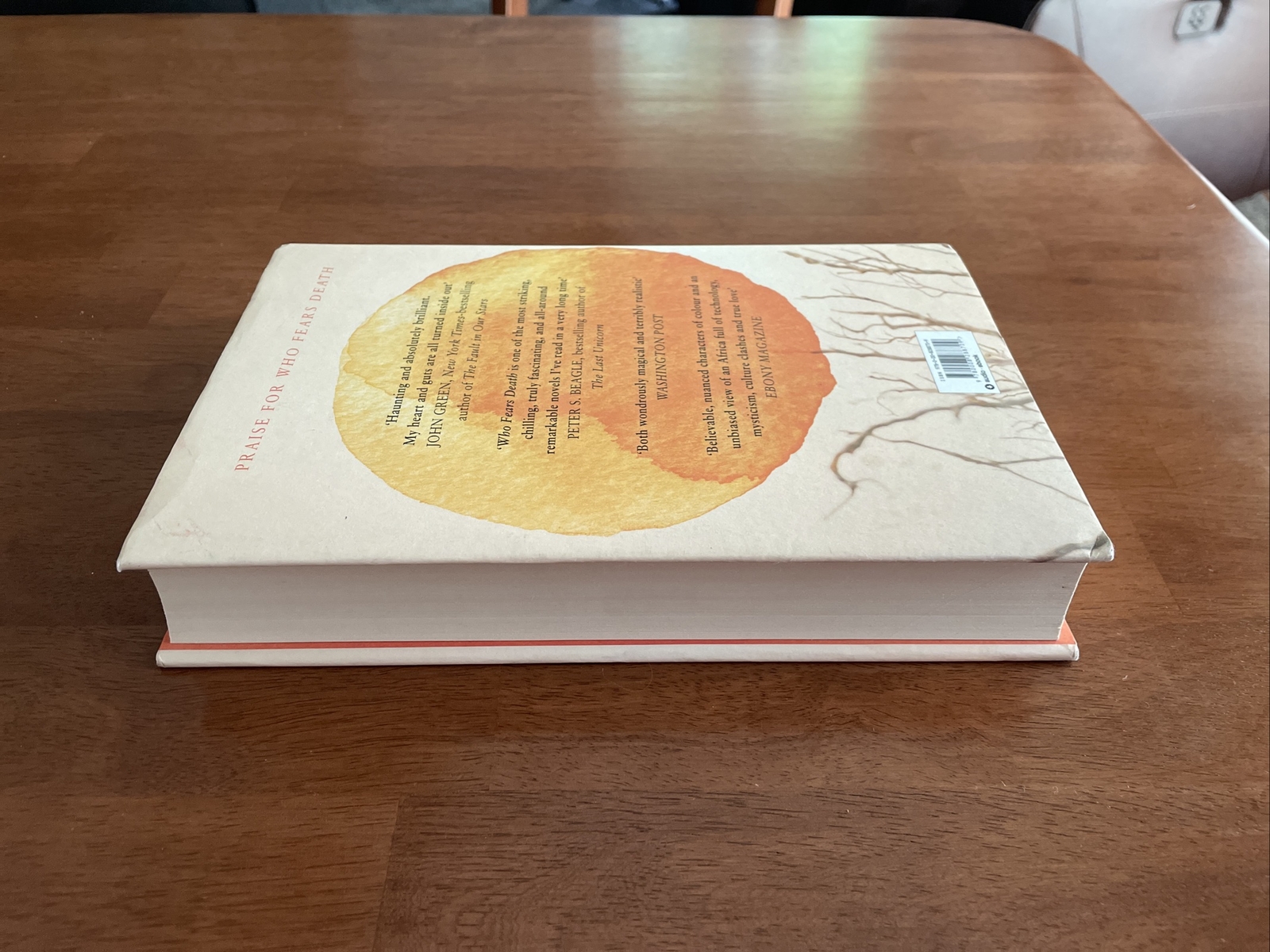 Who Fears Death by Nnedi Okorafor UK 1st/1st 2018 Voyager Hardcover – RARE HBO