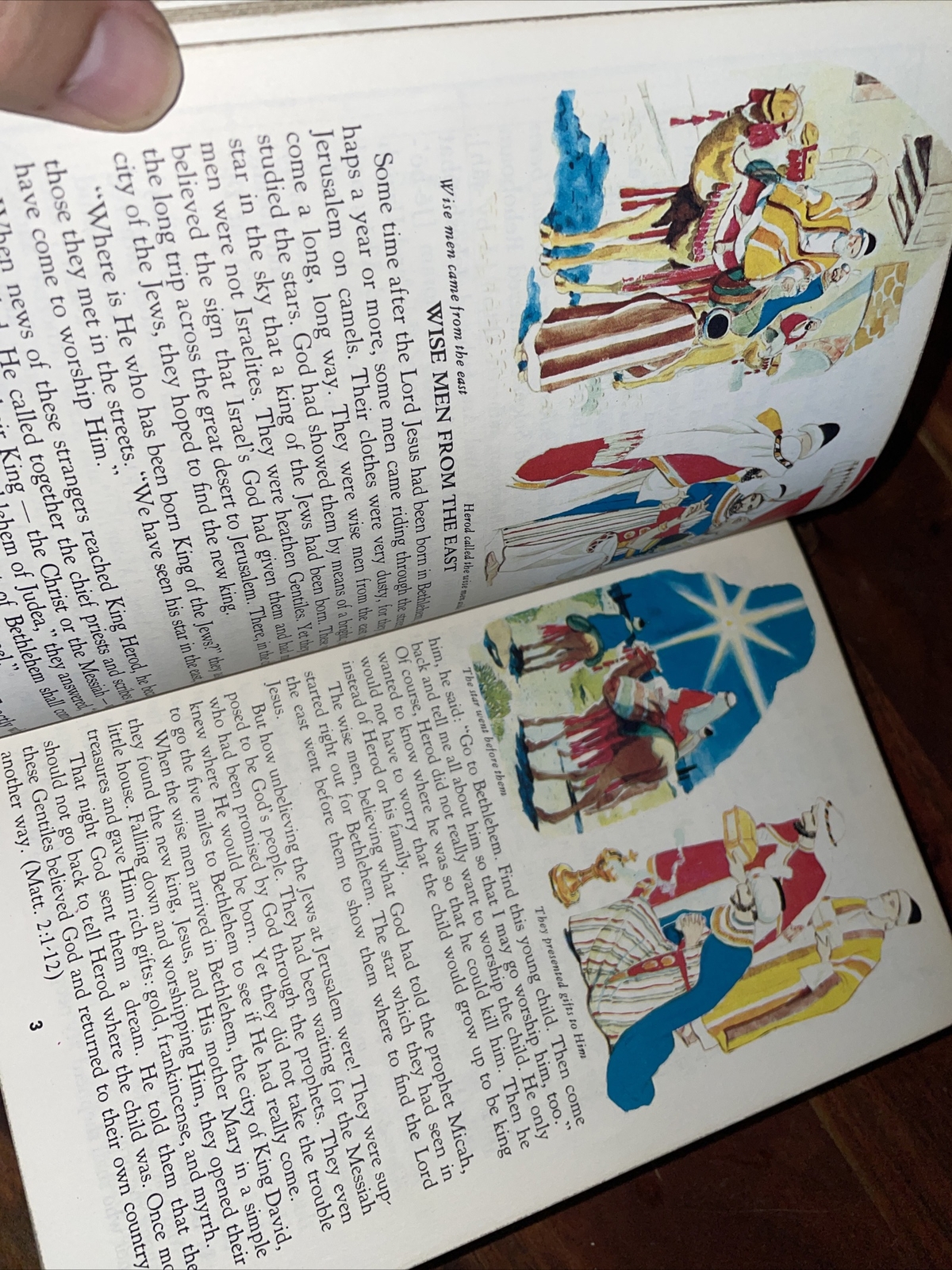 The Children’s King James Bible New Testament 1960 HC KJV Illustrated