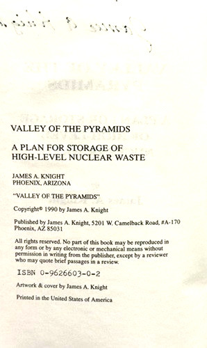Valley of the Pyramids. Rare INSCRIBED by the Author, 1st Edition, VG