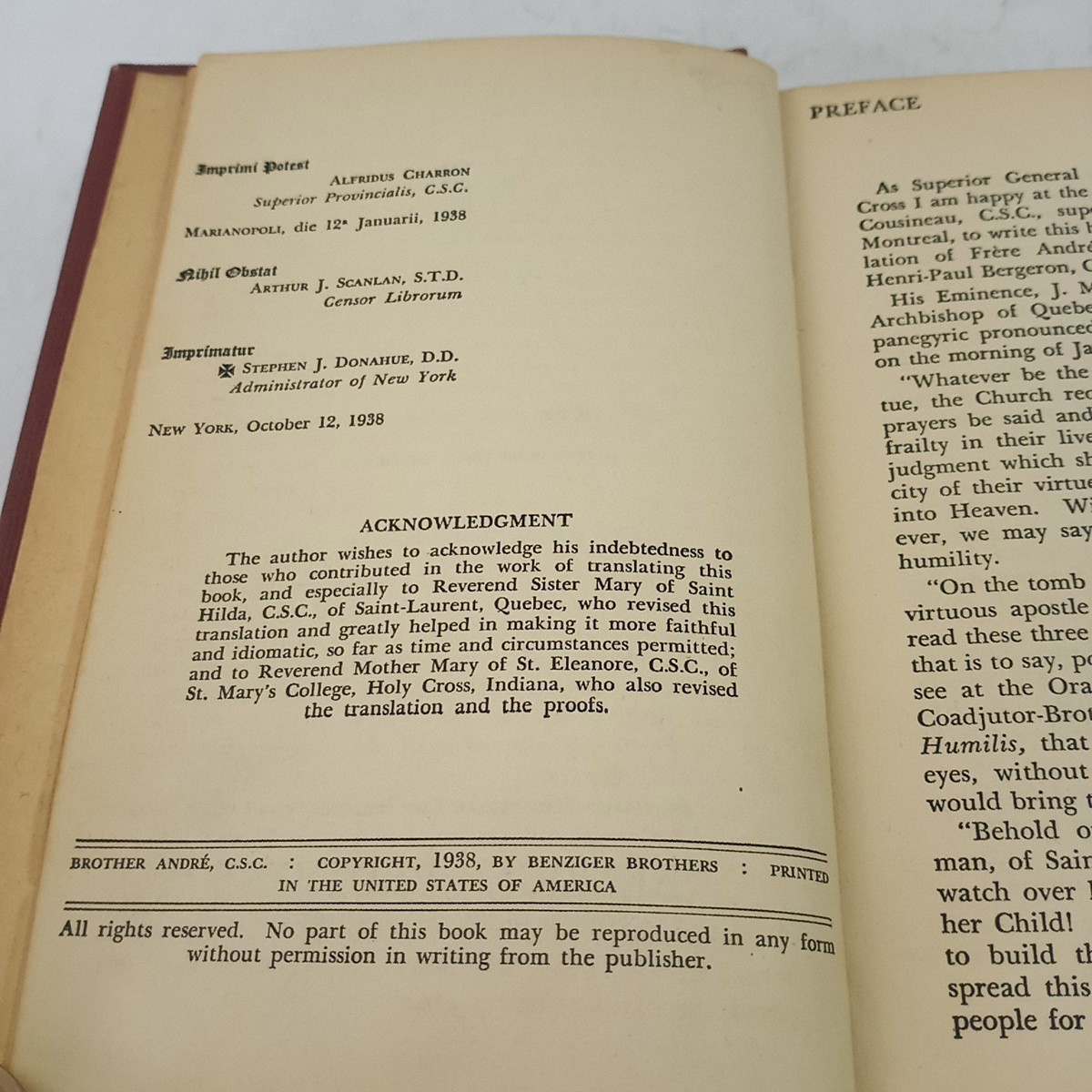 Brother Andre, C.S.C. the Apostle of Saint Joseph – Real Boudreau 1938 CATHOLIC