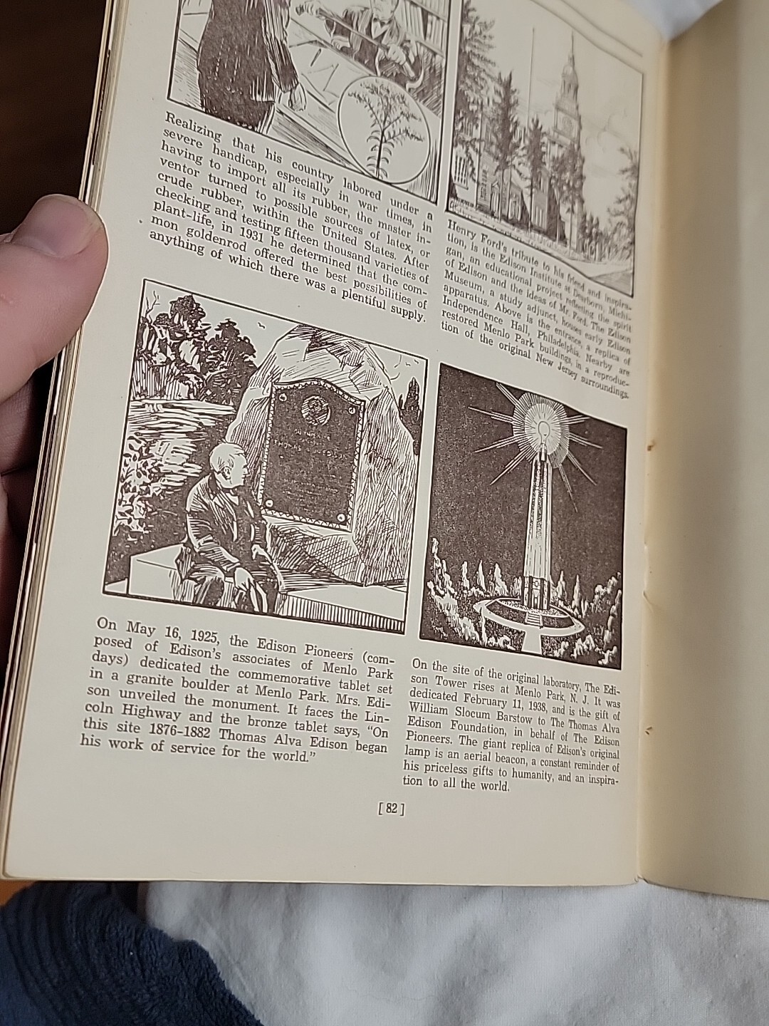 Edison Inspiration to Youth Vintage 1939 Original Softcover Book In Great Shape!