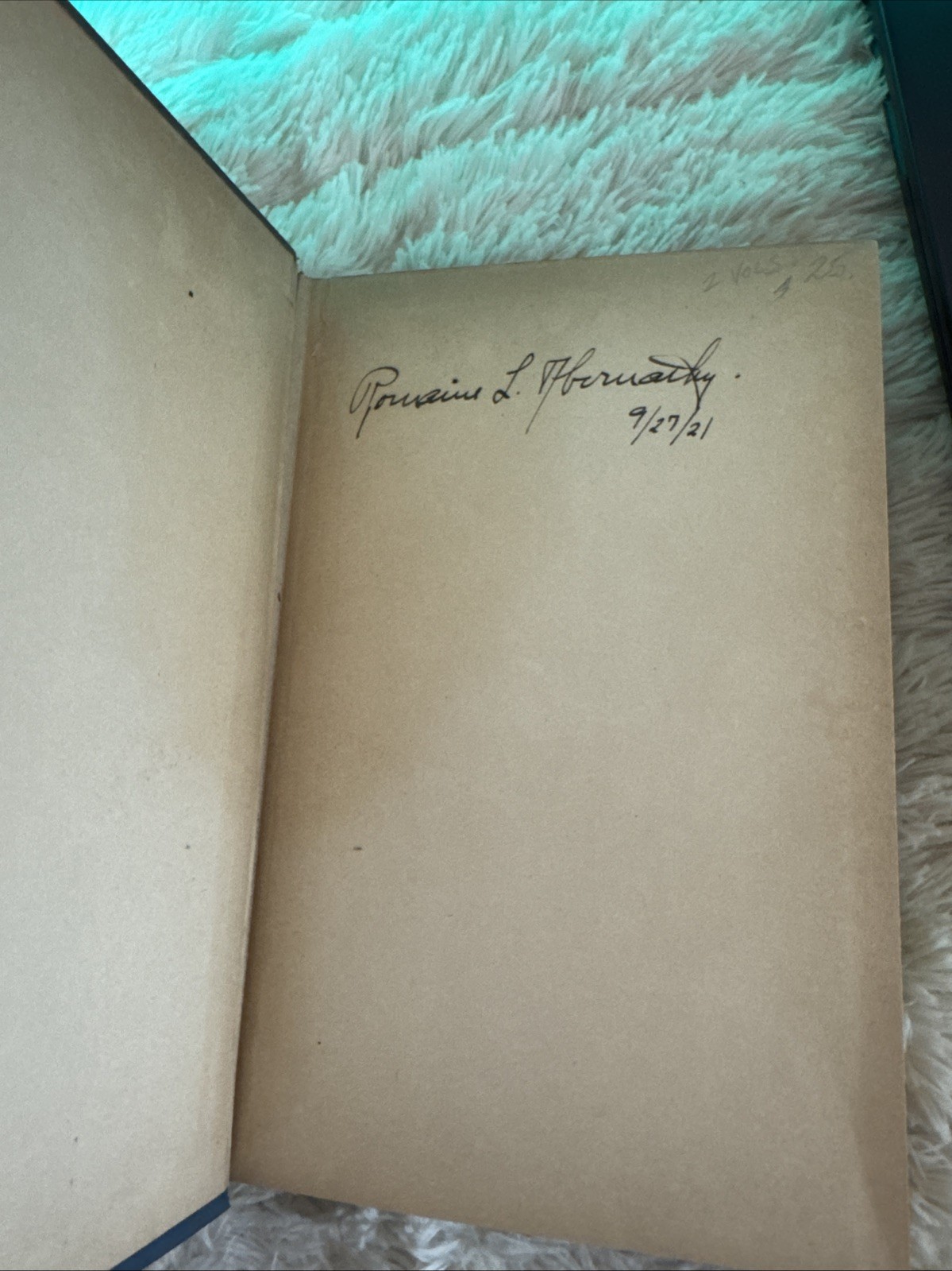 Memoirs of the Empress Eugenie Vol 2 by Comte Fleury 1920 D. Appleton & Co HC Sh
