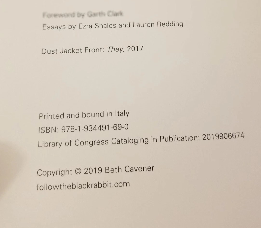 HUMAN THE ART OF BETH CAVENER SIGNED HARDCOVER HC 1ST PRINT 2019