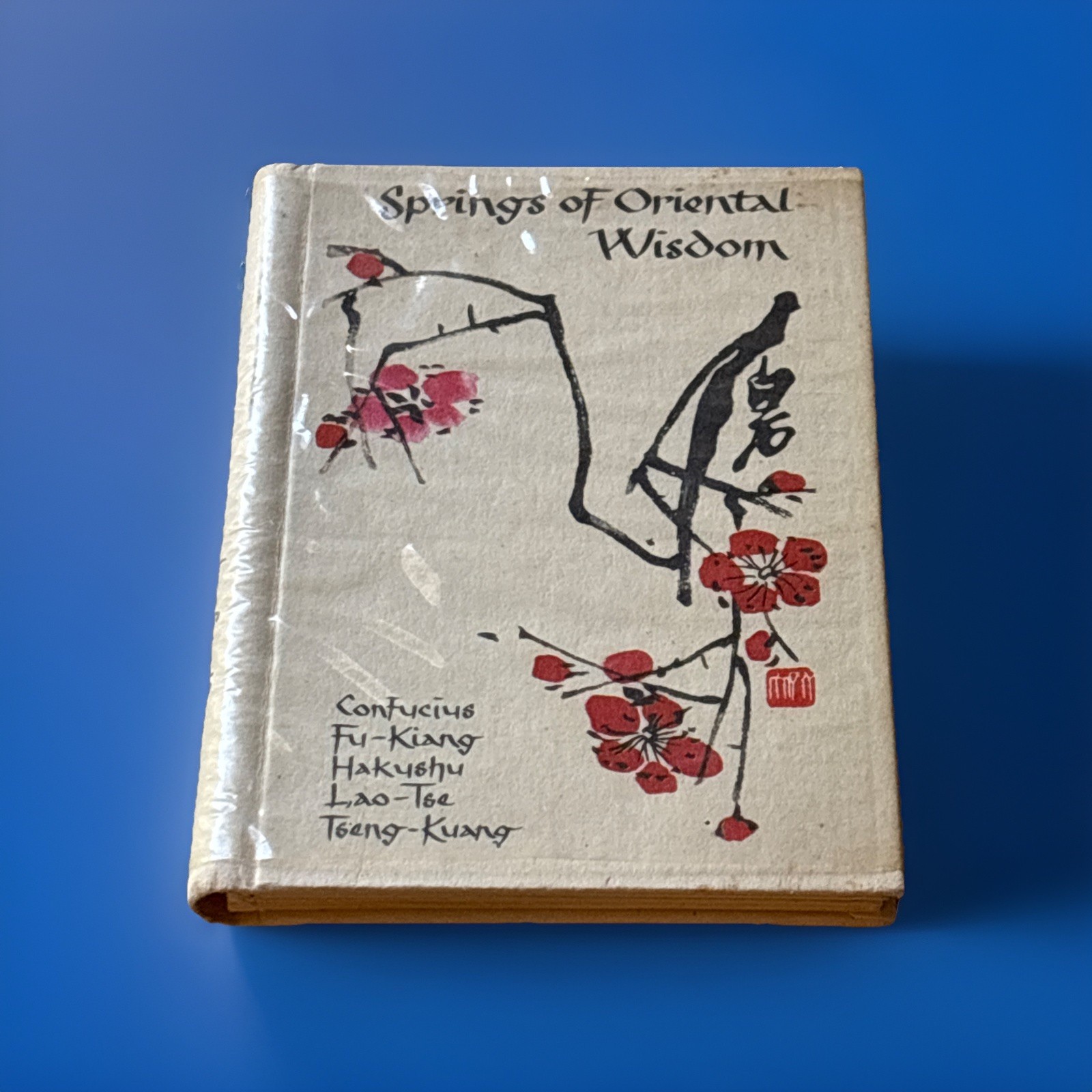 Vintage 1964 SPRINGS OF ORIENTAL WISDOM Spiral Illustrated by Leobuchhandlung