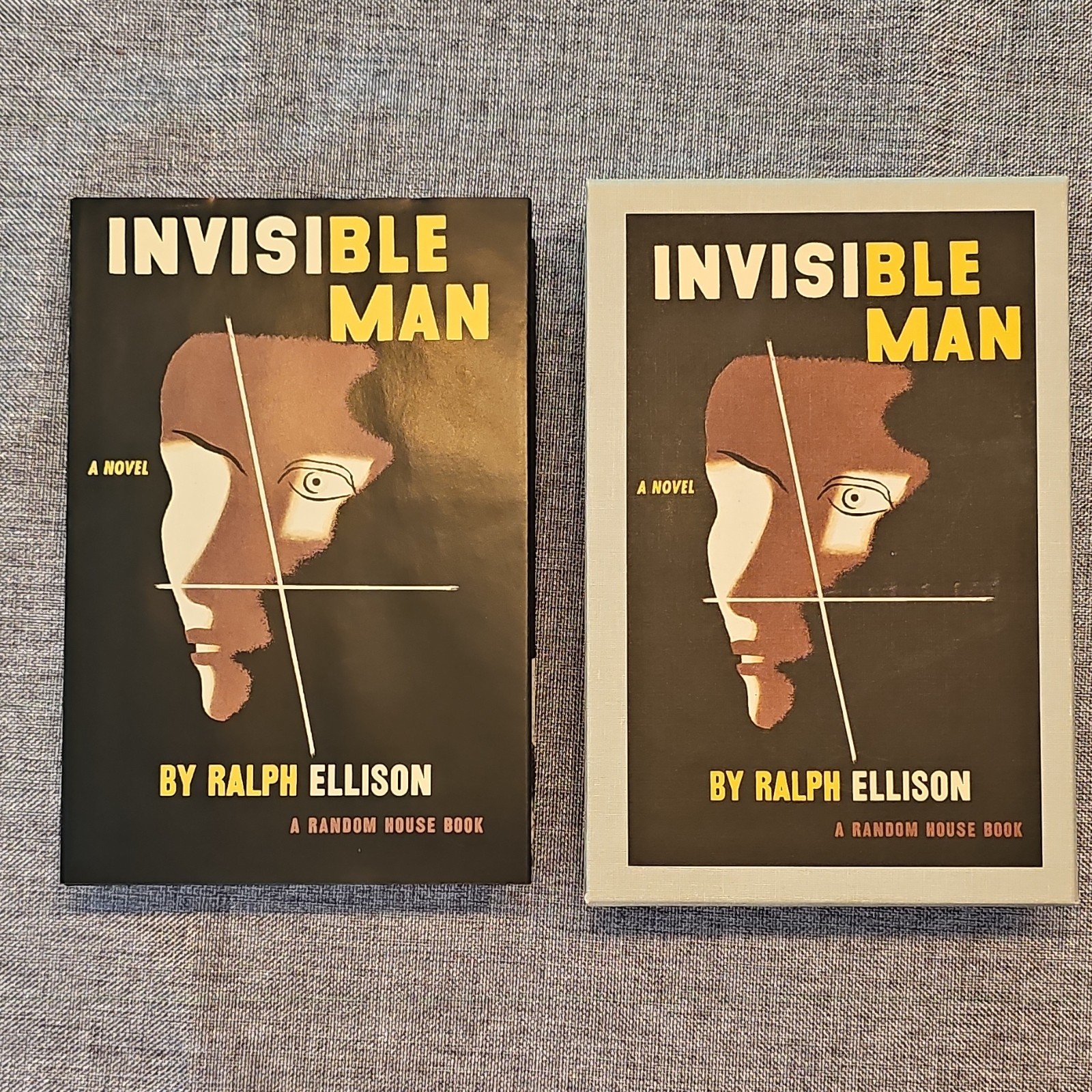 Invisible Man – Ralph Ellison Hardcover 1952 Random House, First Edition Library