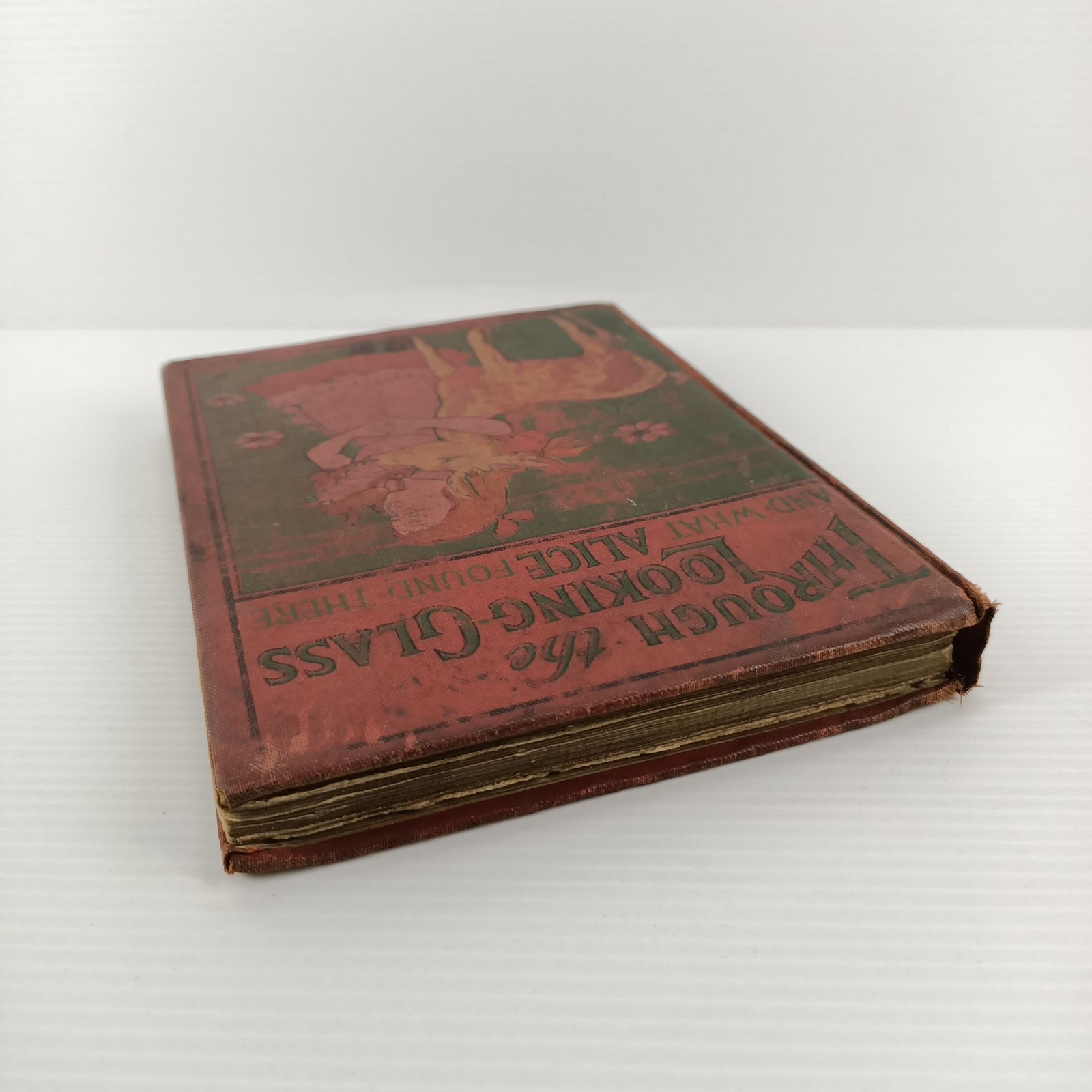 Lewis Carroll Through The Looking-Glass c1899 Inscribed Illustrated Plates Book