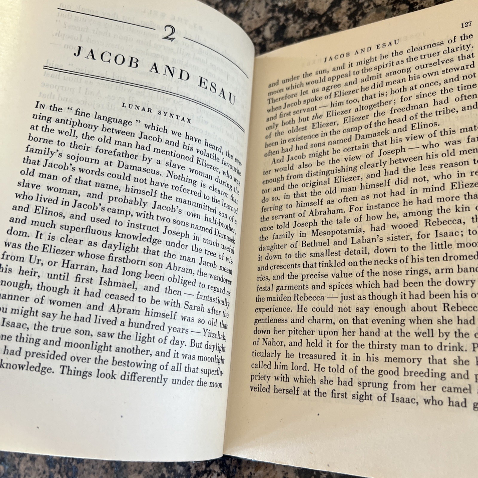 Joseph and His Brothers By Thomas Mann 1944