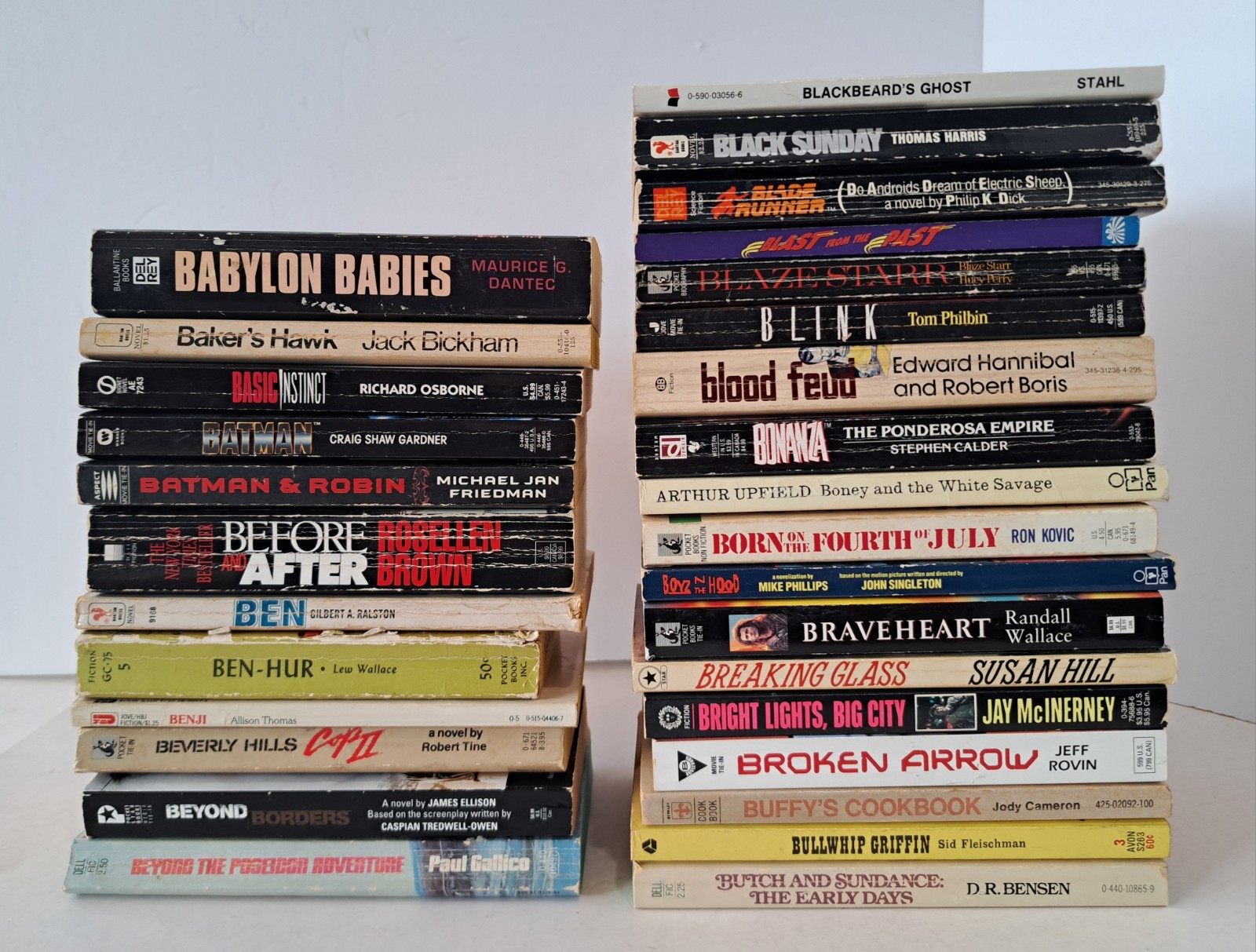 Movie & TV Tie-In Book Lot of 5 Choose Your Titles – Vintage to Modern