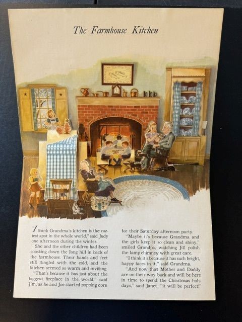 1948 The Jolly Jump-Ups On The Farm Pop-Up Board Book by Geraldine Clyne