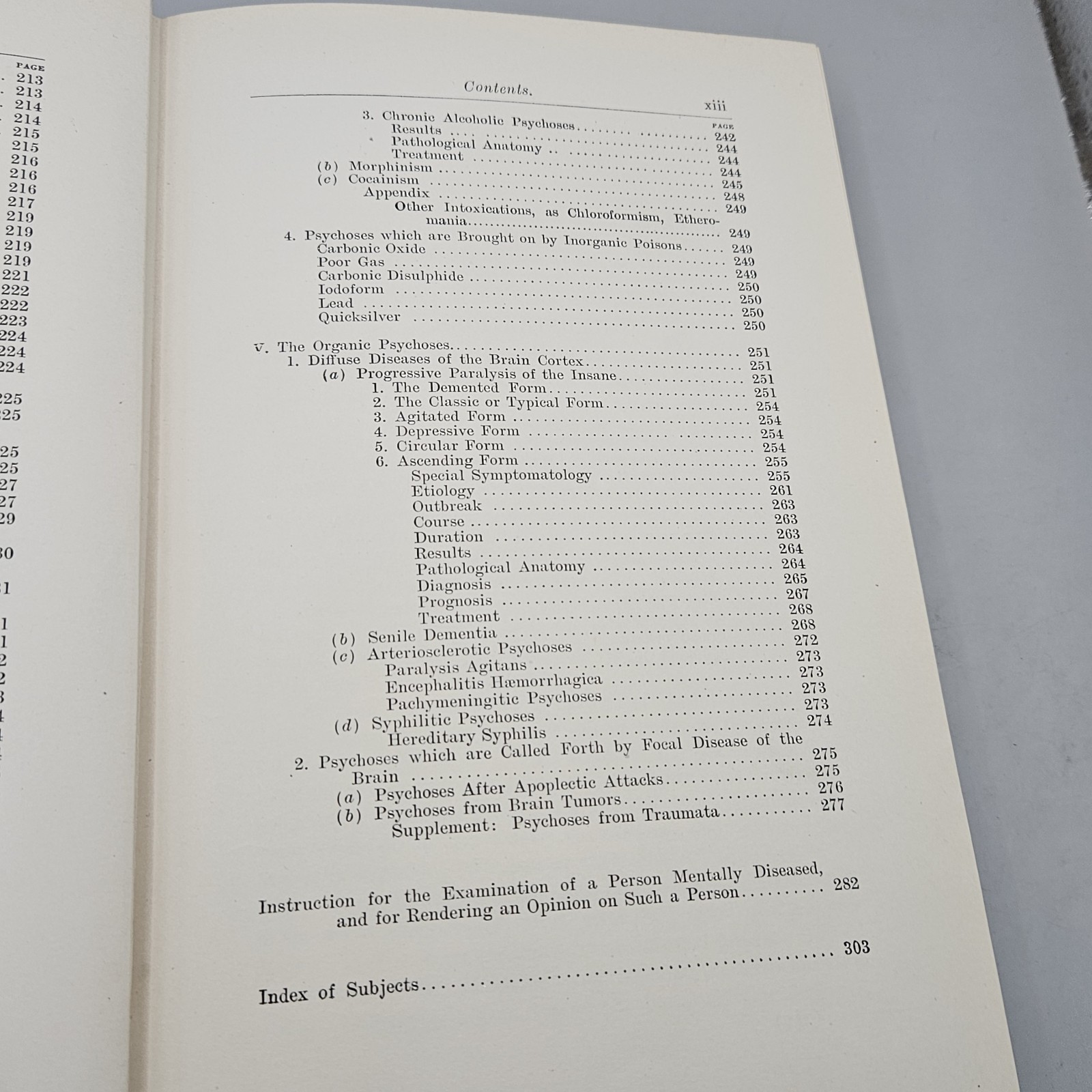 1907 Text-Book of Psychiatry Psychological Study of Insanity by Mendel