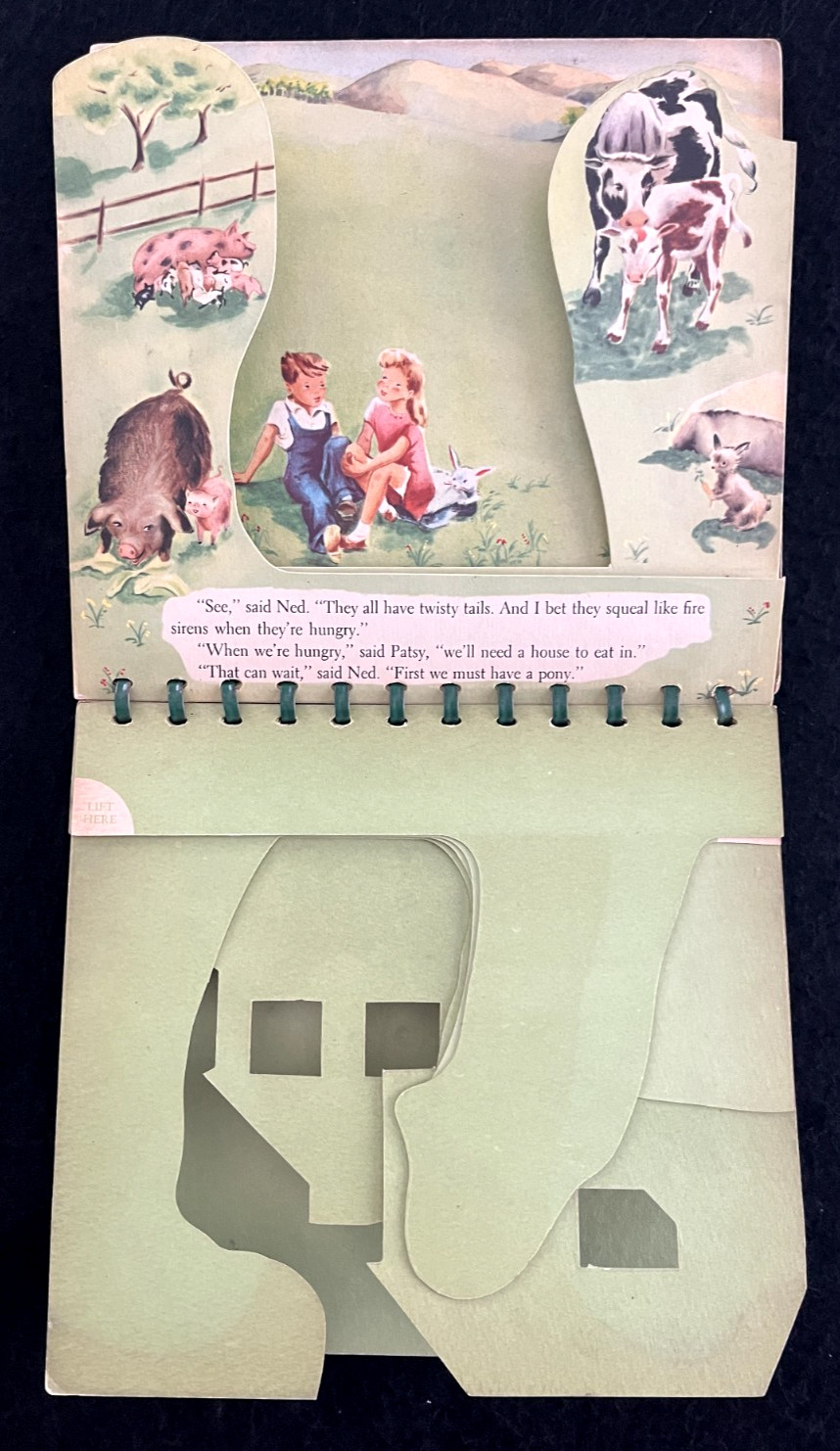 LET’S HAVE A FARM ~ HC children’s Build-Up Board Book, Capitol Publ. Jeff Victor